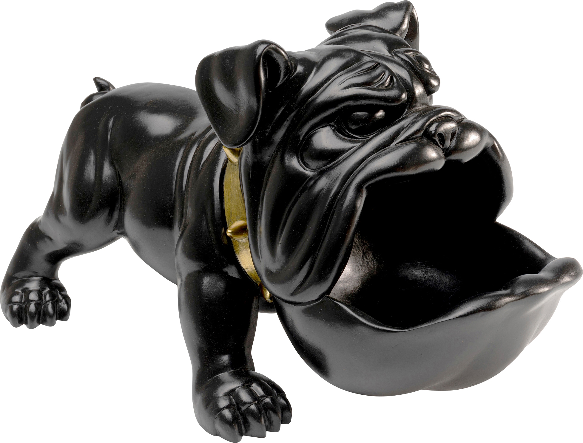 Image of Kare Design Dekofigur "Hungry Dog Schwarz 37cm"