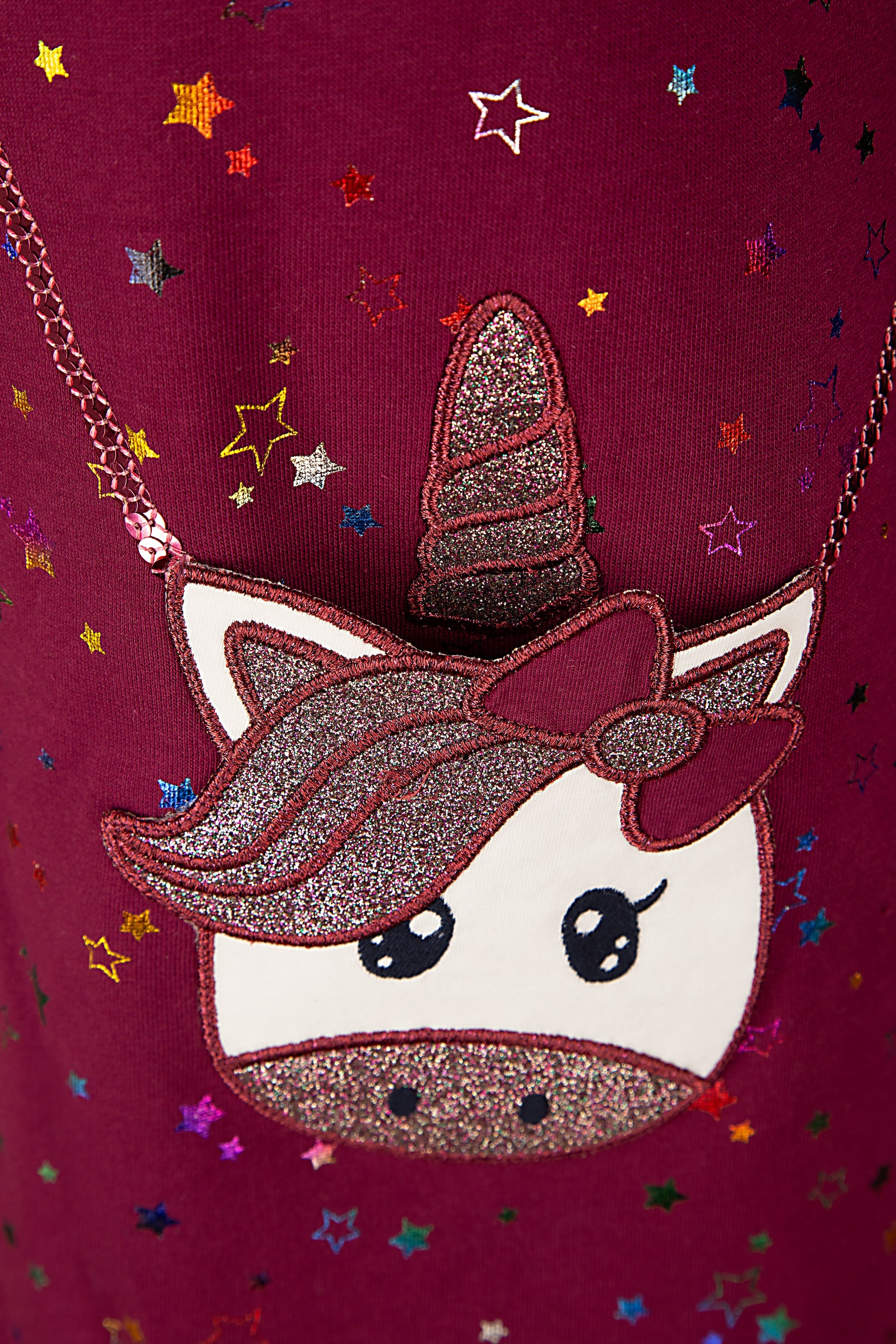 happy girls Strickkleid, mit tollem Einhorn-Motiv