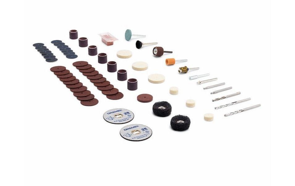 DREMEL Elektro-Multifunktionswerkzeug »8220-5/65 Platin Edition«, (Set), Bohren; Drehzahlvorwahl; Fräsen; LED-Arbeitsleuchte; Sägen; Schleifen
