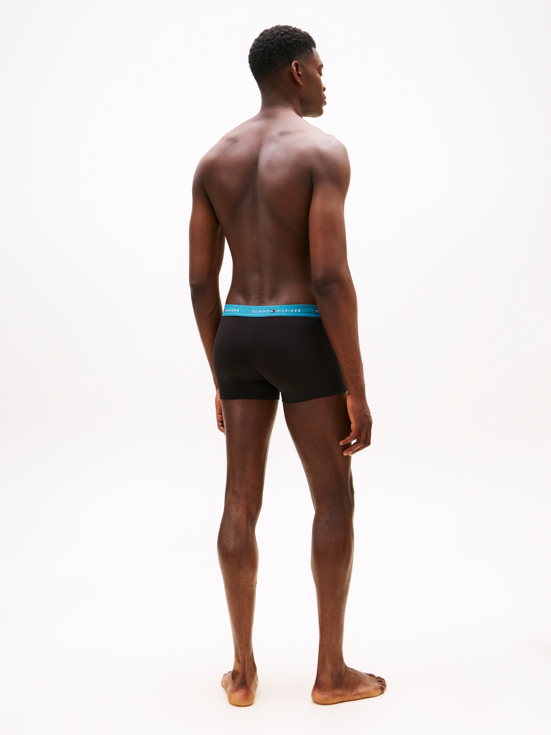 Tommy Hilfiger Underwear Tronc »5P TRUNK WB« Packung, 5er, 5 cuis mit Tommy Hilfiger Logo-Elastikbund, Signature Kollektion