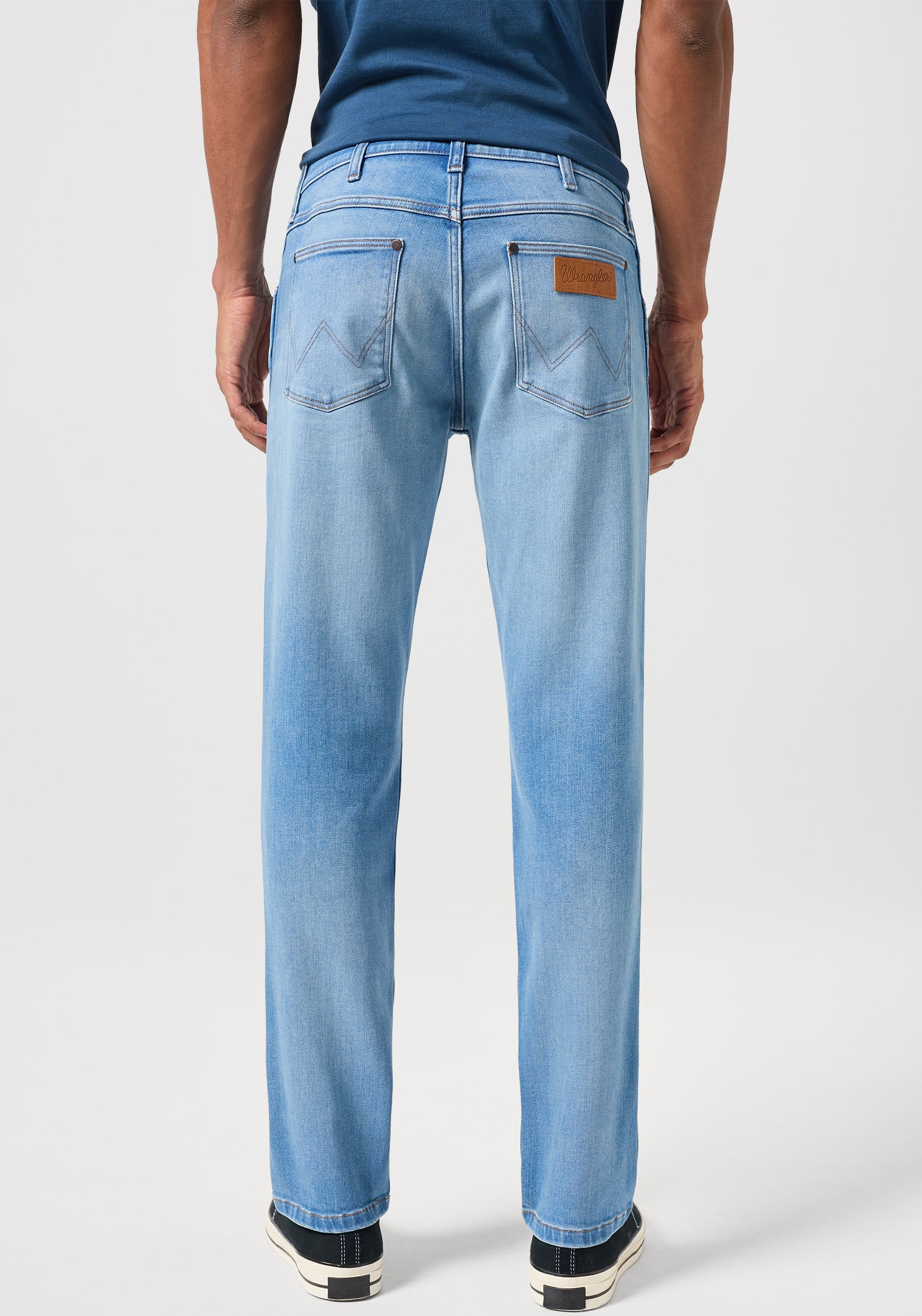 Wrangler 5-Pocket-Jeans »GREENSBORO FREE TO STRETCH«, Free to stretch material