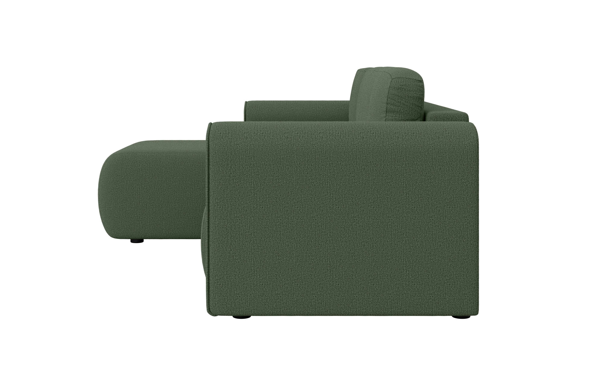 INOSIGN Canapé d'angle »Zacharia wahlweise Schlafsofa mit Bettkasten, B/T/H 250/166/86 cm« L-Form mit Wellenunterfederung, Recamiere beidseitig montierbar