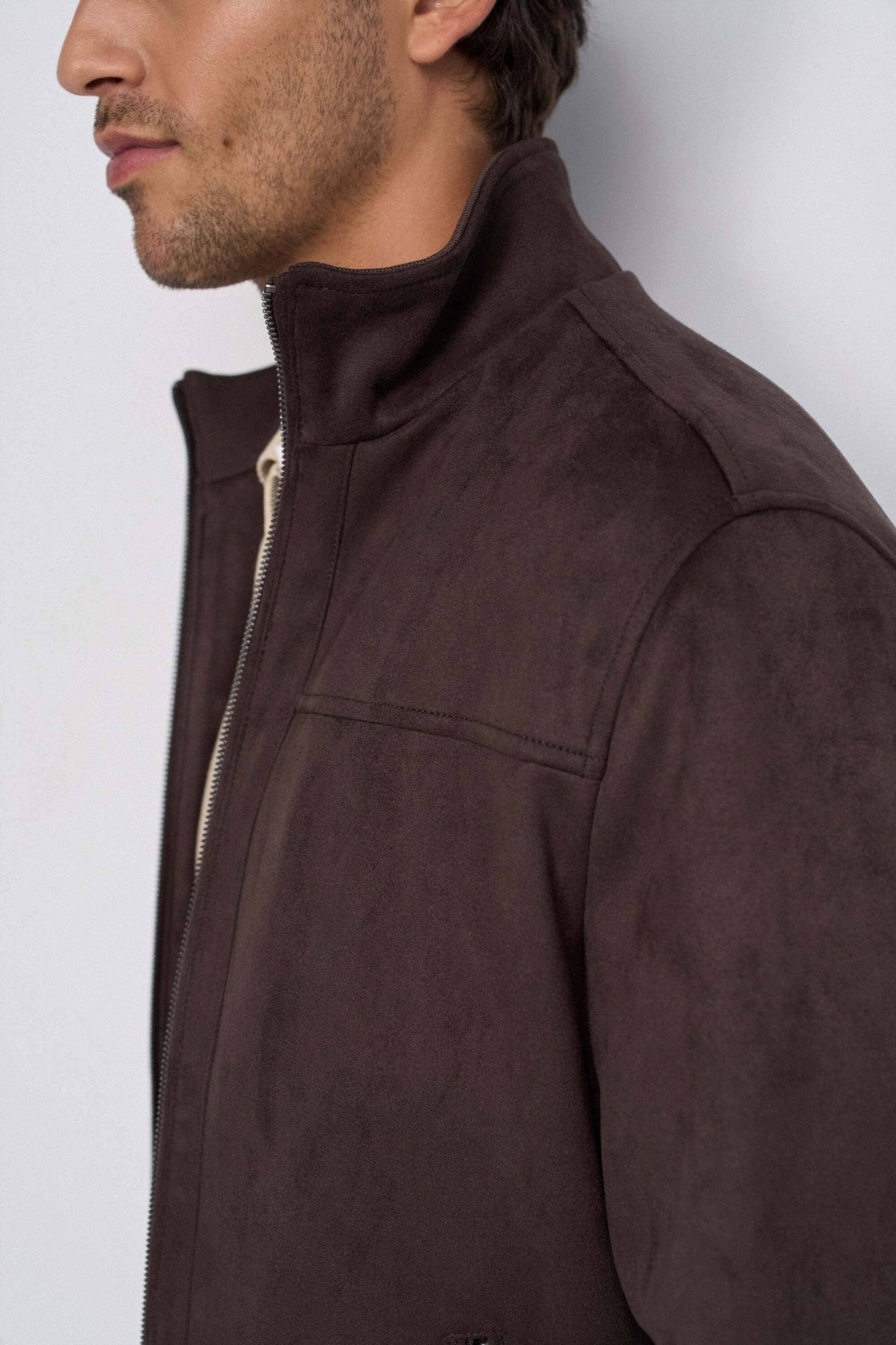 Salsa Veste en imitation cuir »Salsa Jeans Kunstlederjacke Faux Suede«