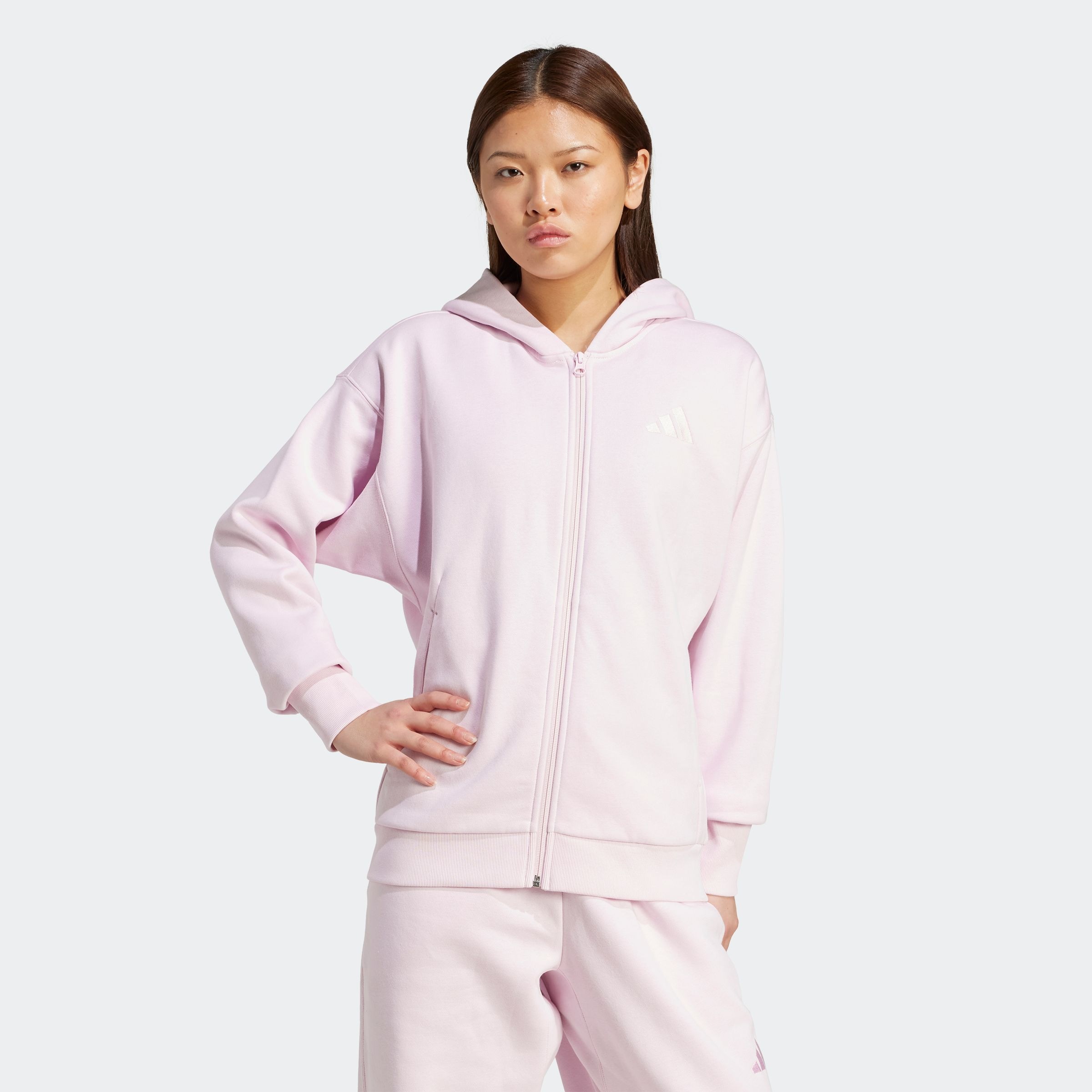adidas Sportswear Kapuzensweatshirt »W ALL SZN FZ HD«