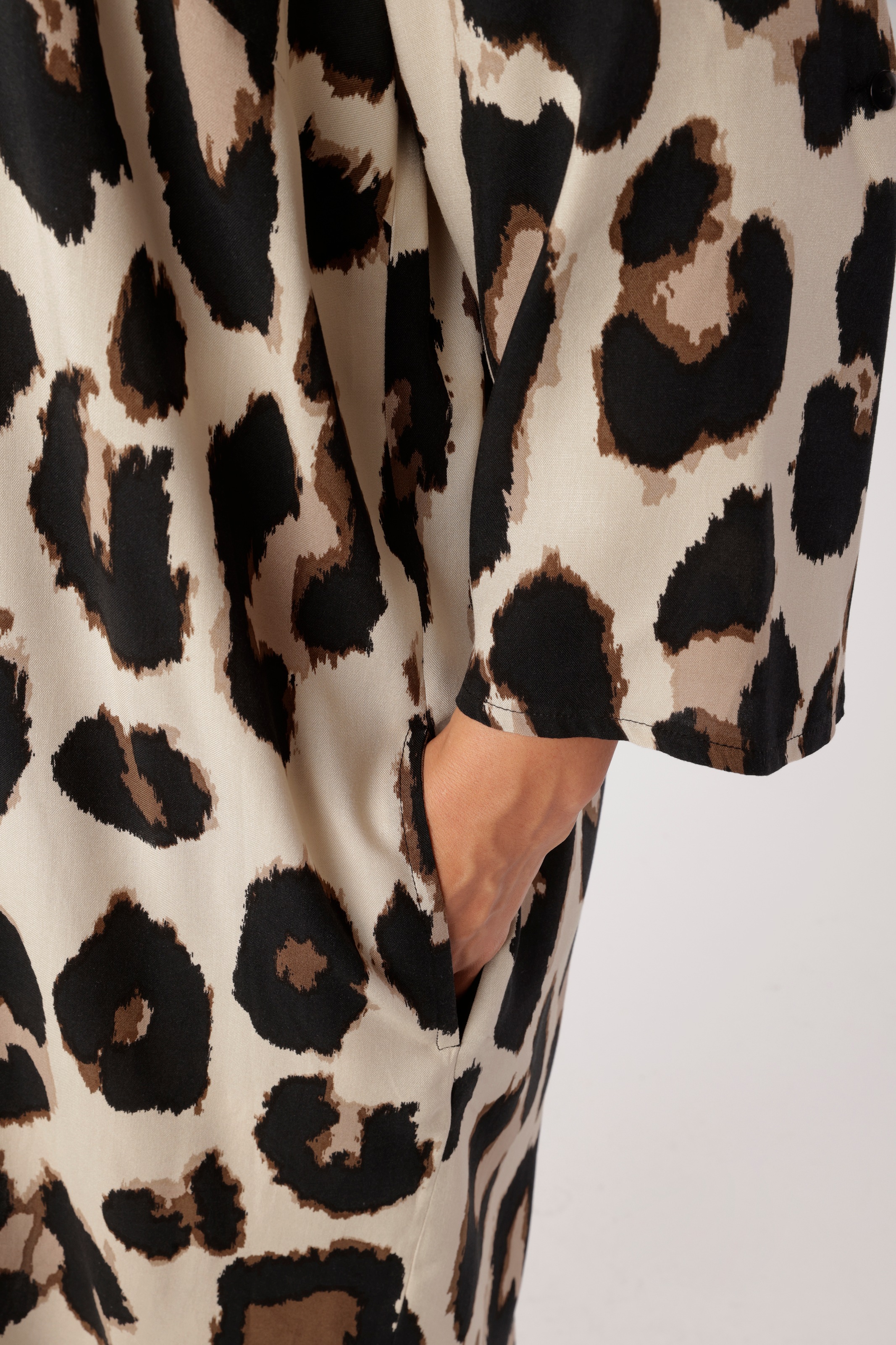 Aniston PLUS Robe imprimée mit tollem Leoprint - NEUE KOLLEKTION