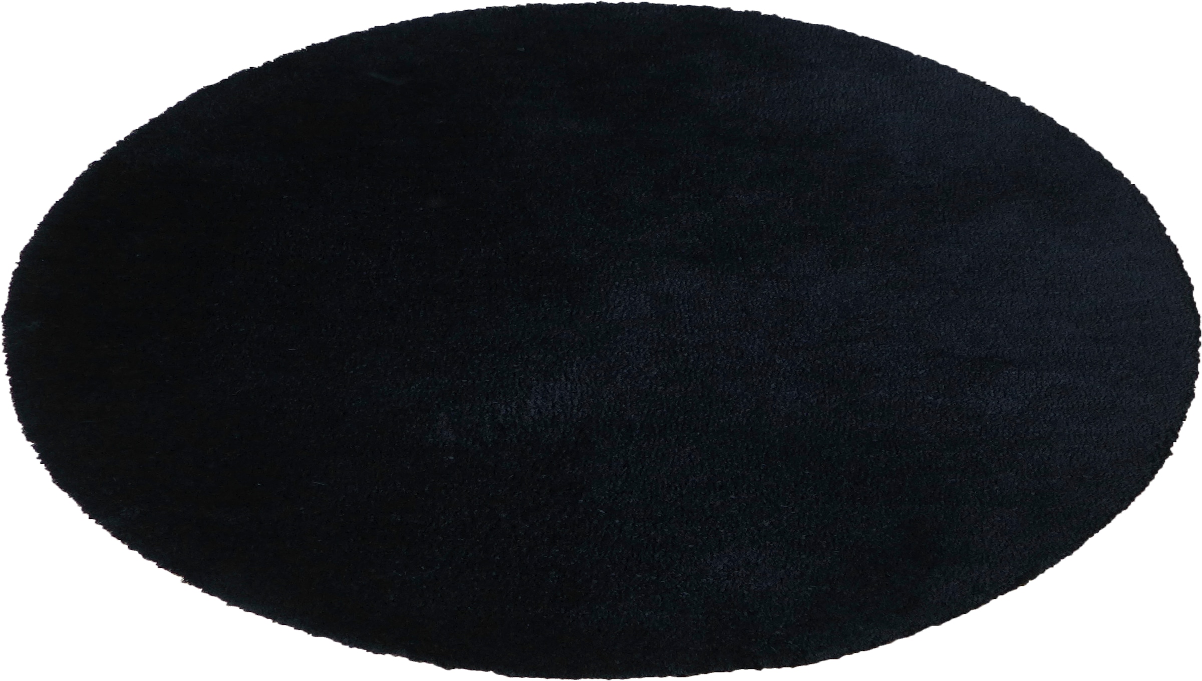 my home Hochflor-Teppich »Microfaser Teppich Magong, besonders weich, sehr feiner Flor«, rund, 25 mm Höhe, unifarben, weiche Teppiche, Wohnzimmer, Schlafzimmer, Kinderzimmer