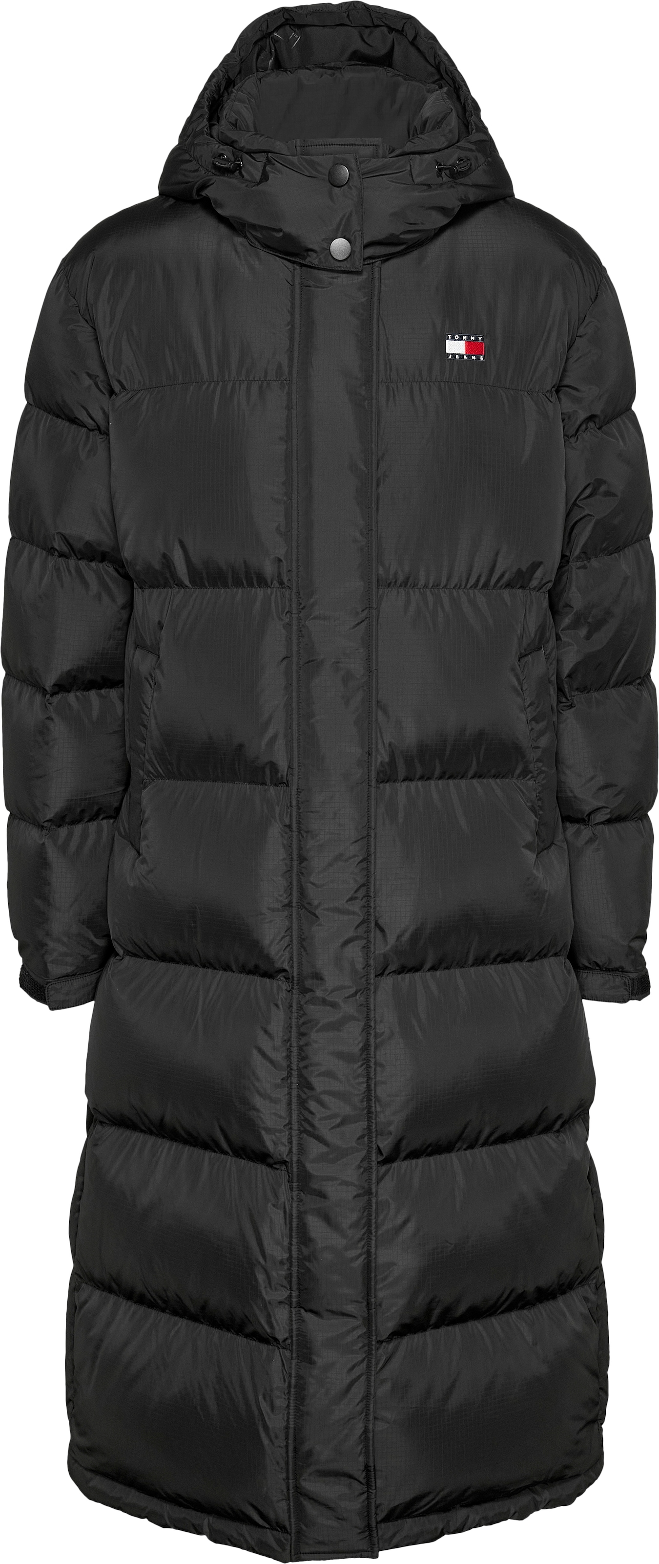 Tommy Jeans Steppmantel »TJW ALASKA LONG PUFFER EXT«, mit Logostickerei