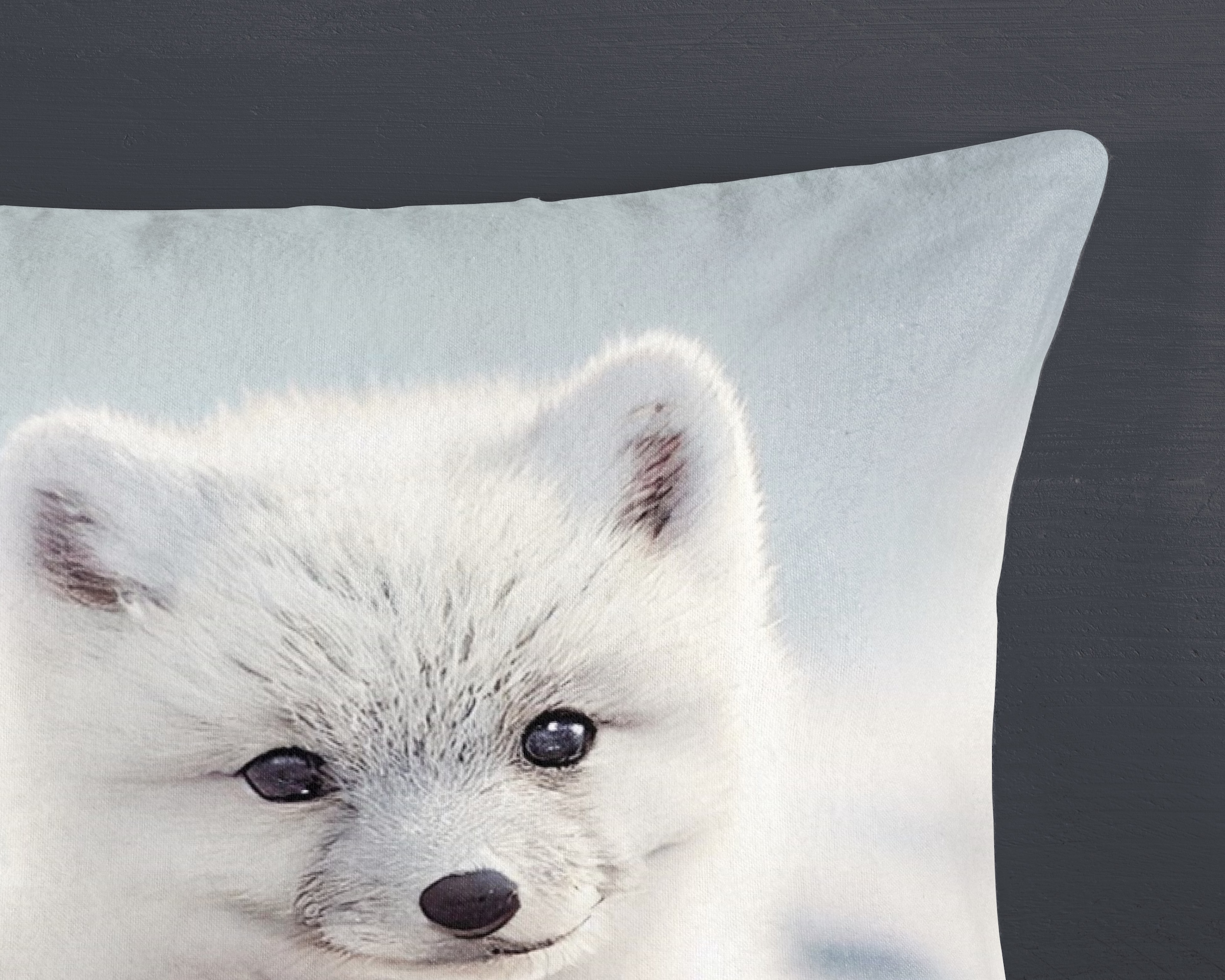 good morning Kinderbettwäsche »Toss«, Flanell, Biber, 135x200, Winter, Warm, Wende, Kind, Schnee, Weissfuchs