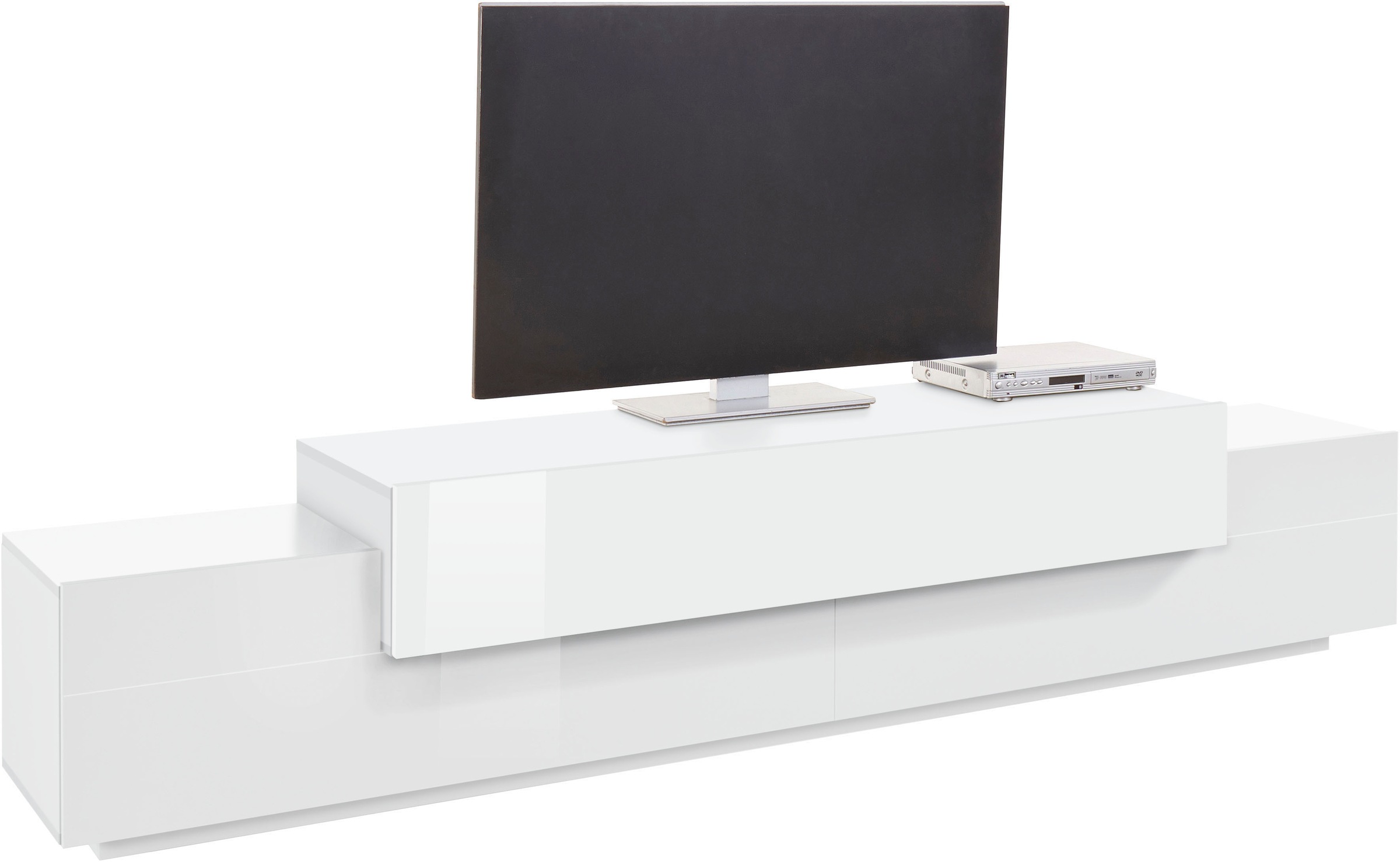 Image of Home affaire Lowboard "Coro,Lowboard,TV-Kommode,TV-Möbel,TV-Bank" mit 3 Klappen, (B/T/H) 240x45x51,6 cm