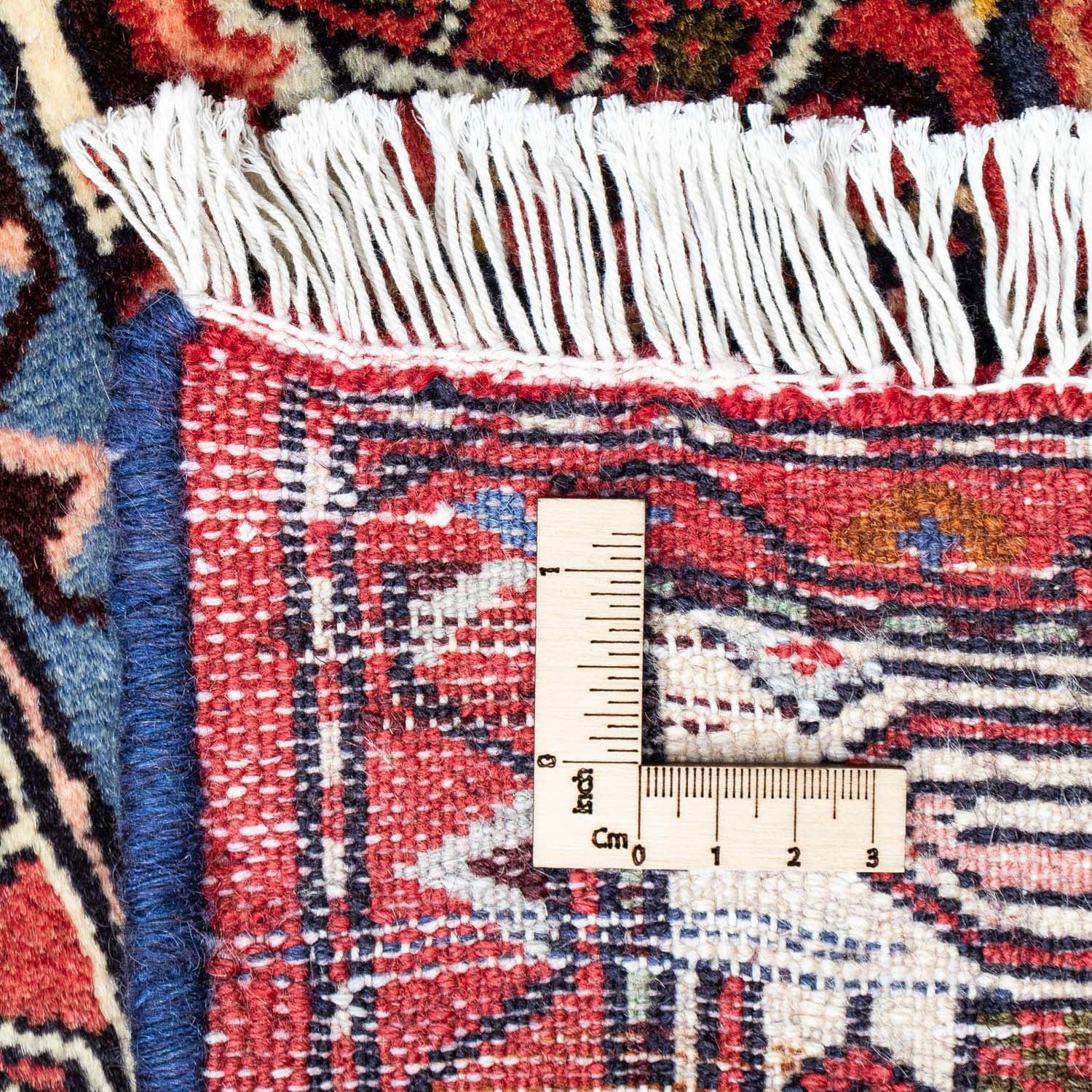 morgenland Wollteppich »Hosseinabad Medaillon Beige 125 x 80 cm«, rechteckig, Handgeknüpft