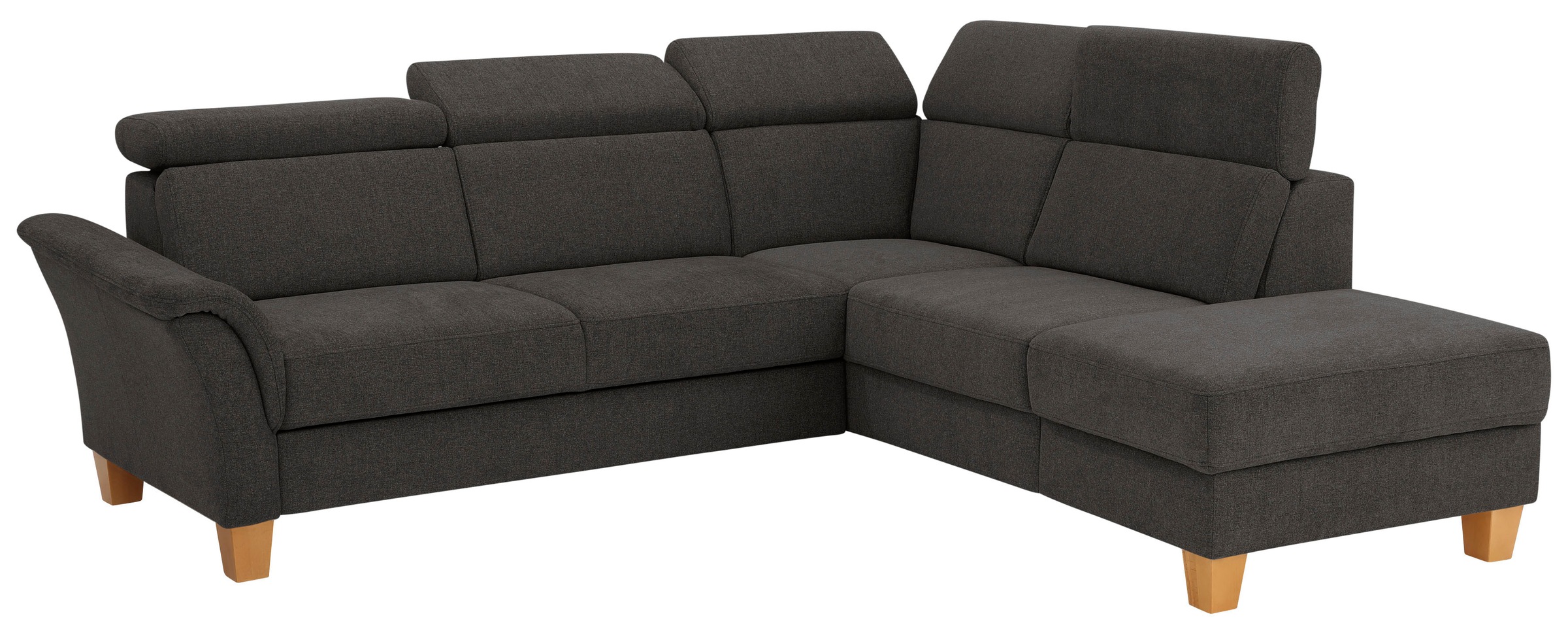 Home affaire Ecksofa »Conville L-Form«, Federkern, wahlweise mit Bettfunktion und Bettkasten bzw. Stauraum