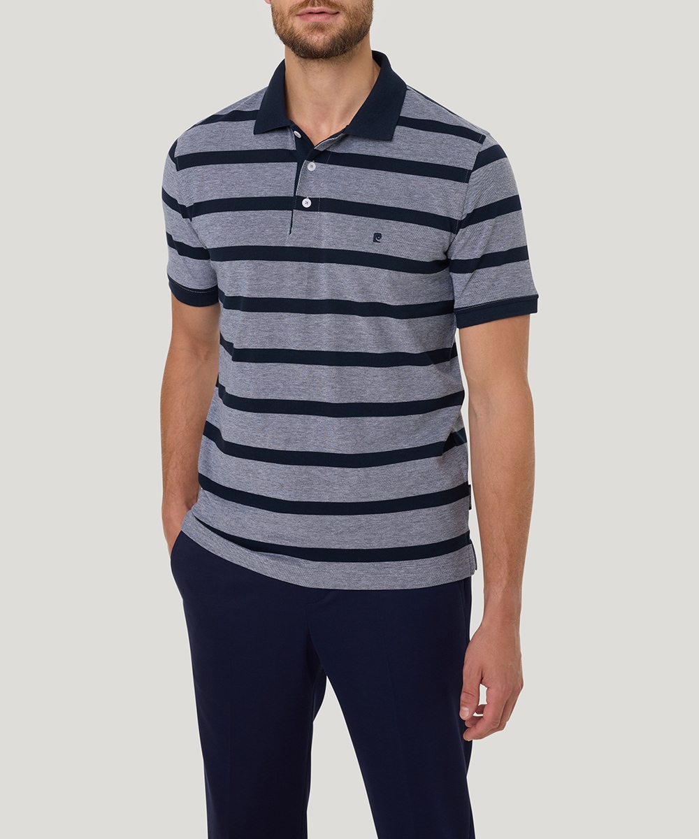 Pierre Cardin Poloshirt »Polo-shirt KN«, mit Streifenmuster