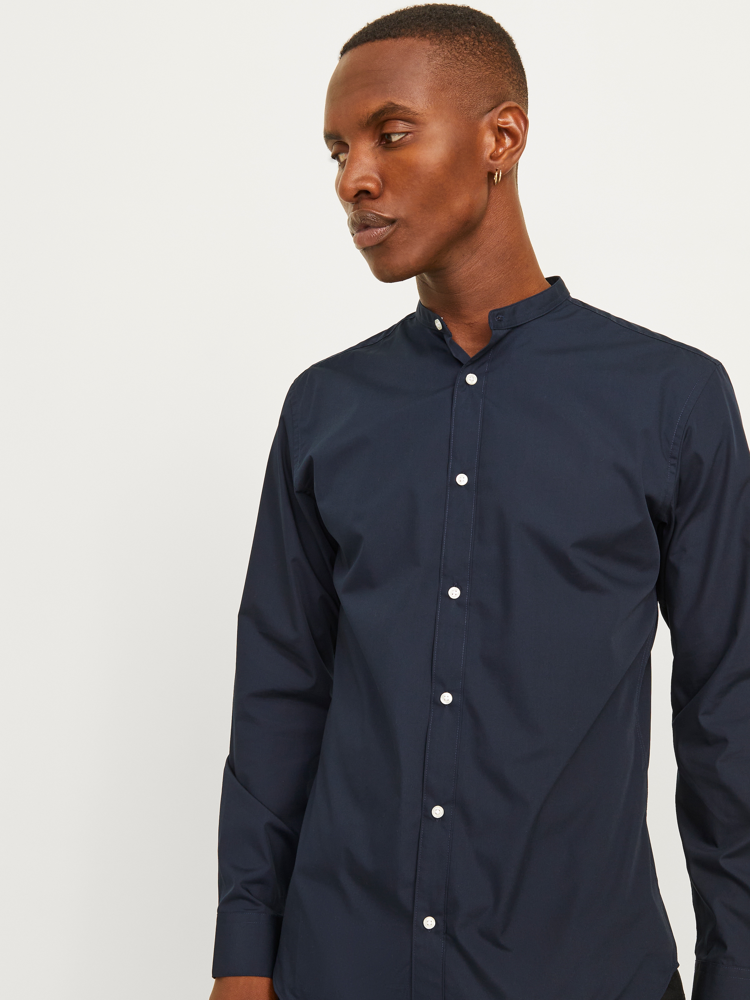 Jack & Jones Chemise à manches longues »JJJOE SHIRT LS PLAIN MAO«