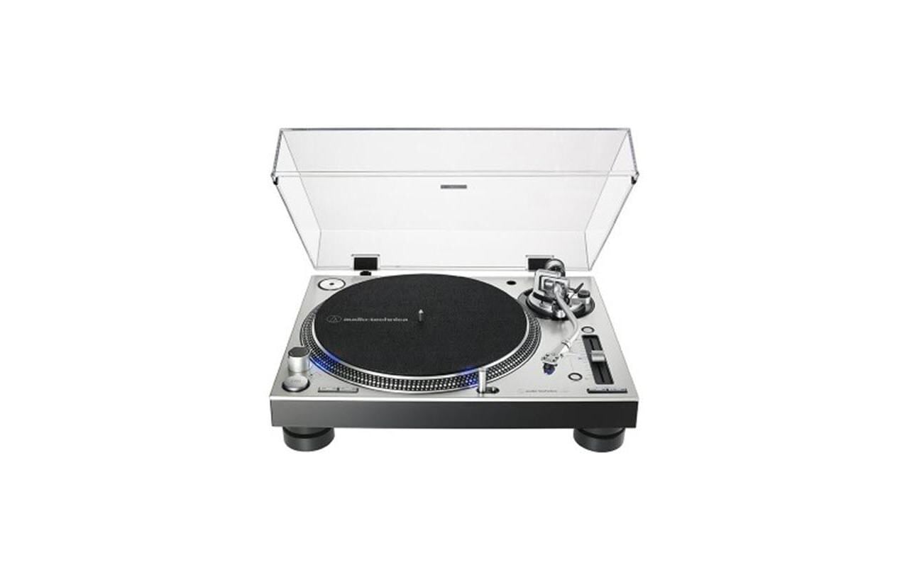 audio-technica Plattenspieler »AT-LP140XP Silberfarben«