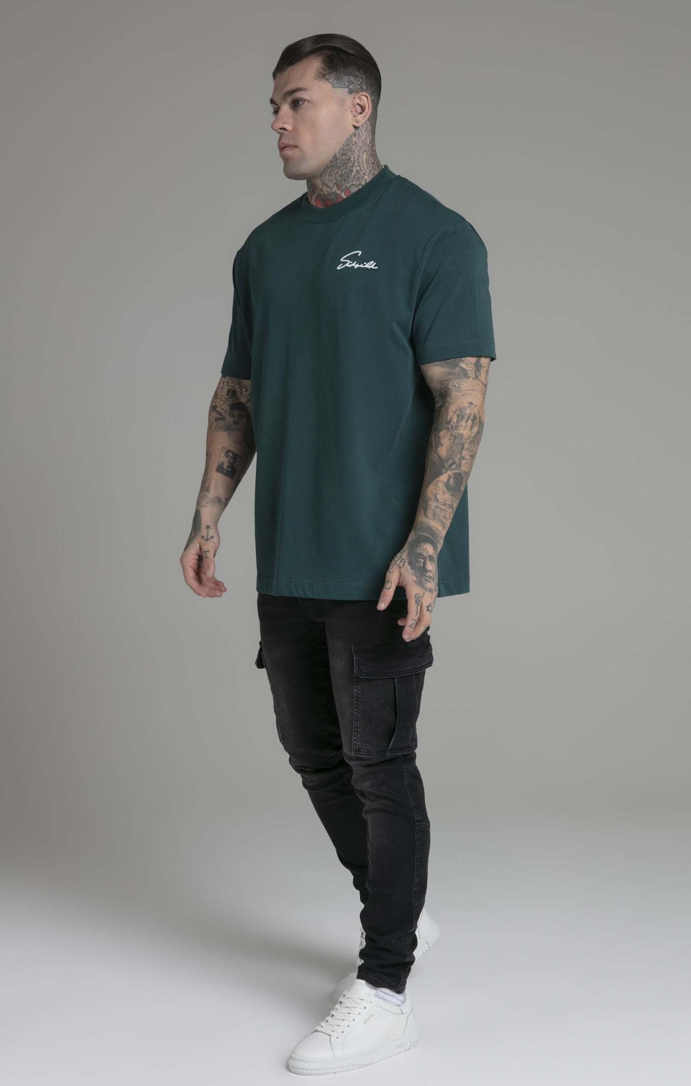 Siksilk T-Shirt »Siksilk T-Shirts Script T-Shirt«