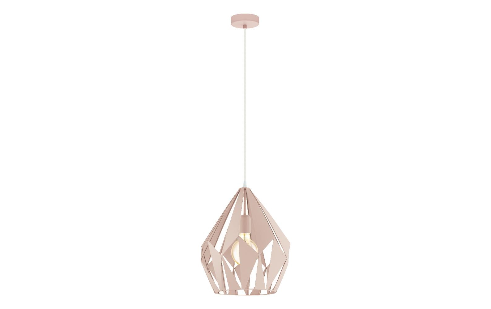 EGLO Pendelleuchte »CARLTON-P 1x E27 Rosa« kaufen