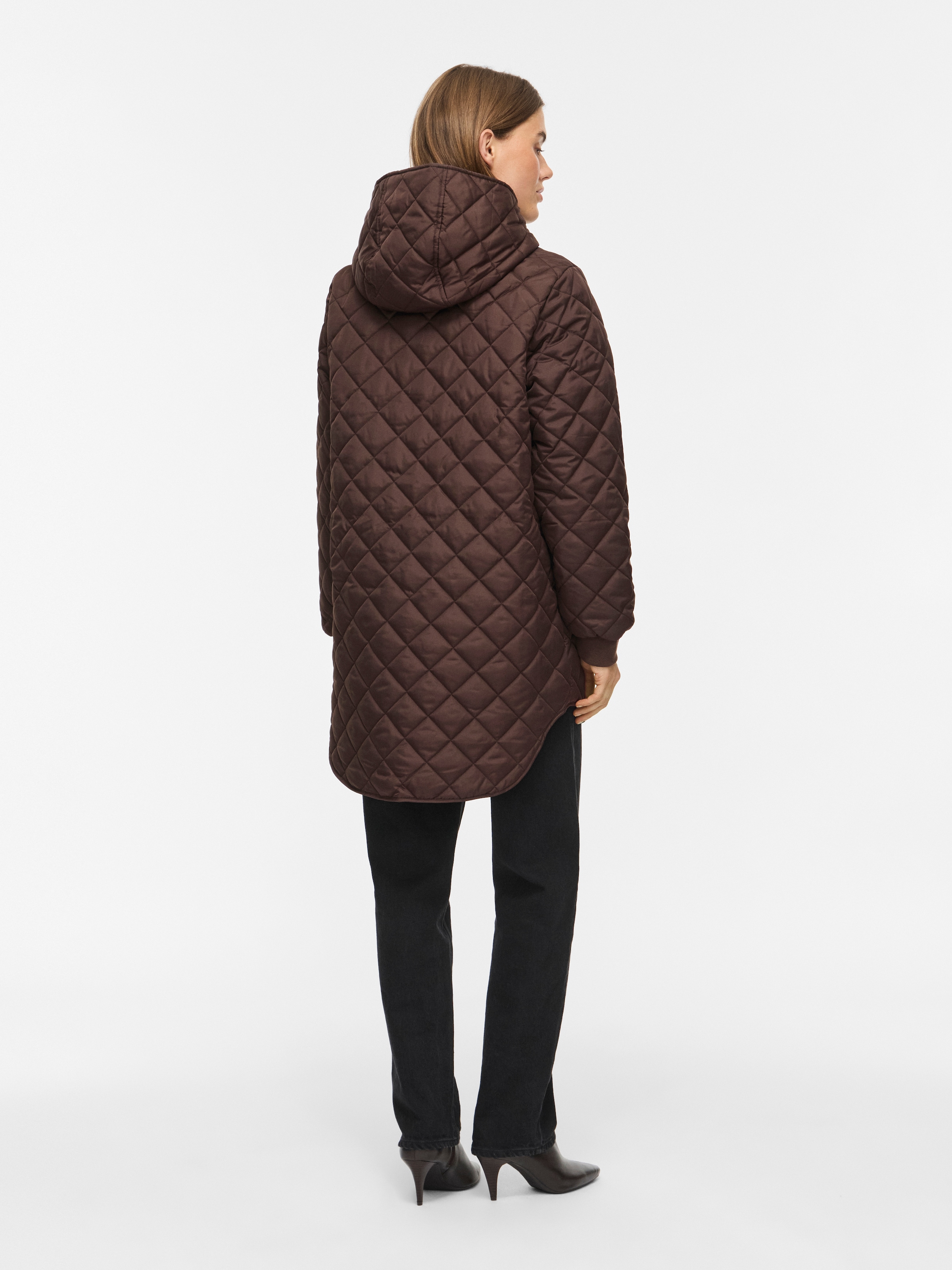 Vila Veste matelassée »VITATE L/S HOODED JACKET - NOOS« avec capuche fibre synthétique