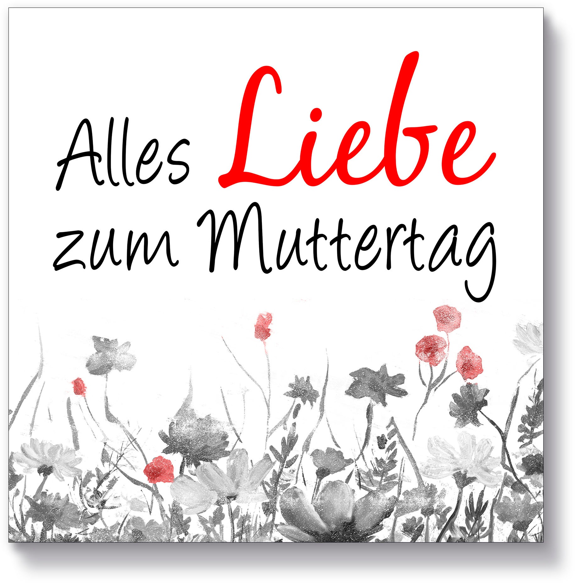 Image of Artland Holzbild »Alles Liebe zum Muttertag«, (1 St.) bei Ackermann Versand Schweiz