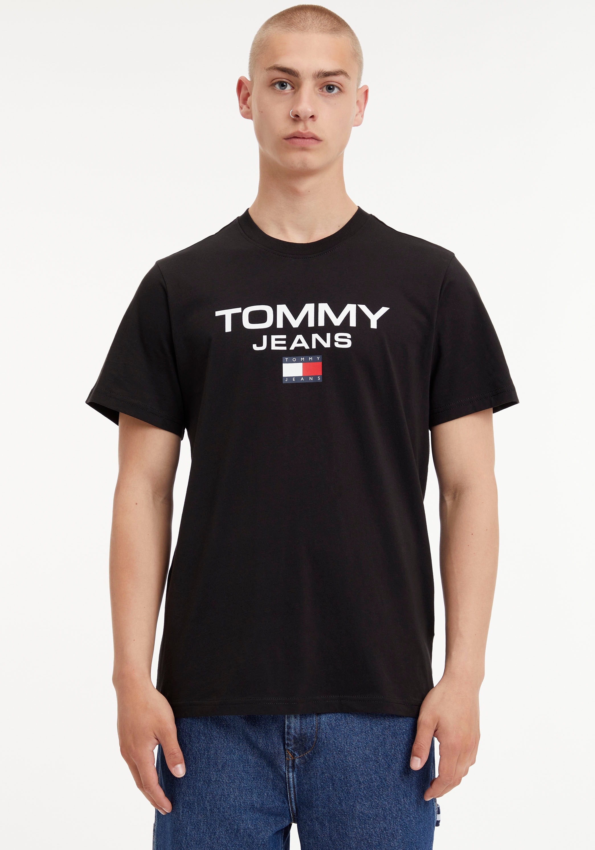 ♕ Tommy Jeans T-Shirt »TJM REG ENTRY TEE«, mit Logodruck versandkostenfrei  auf
