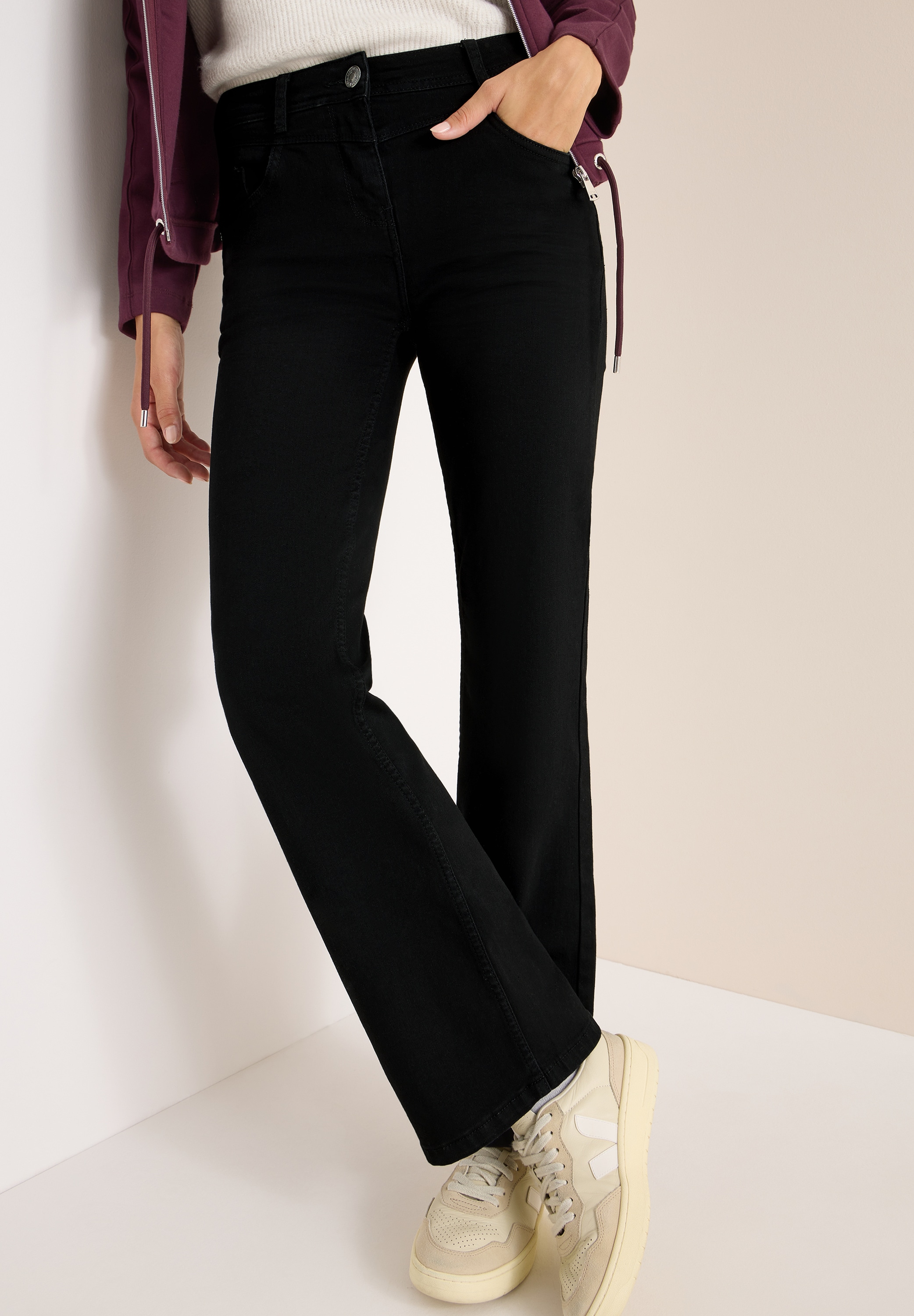 Image of Cecil Slim-fit-Jeans "Style Toronto" im 5-Pocket Style und mit Stretch
