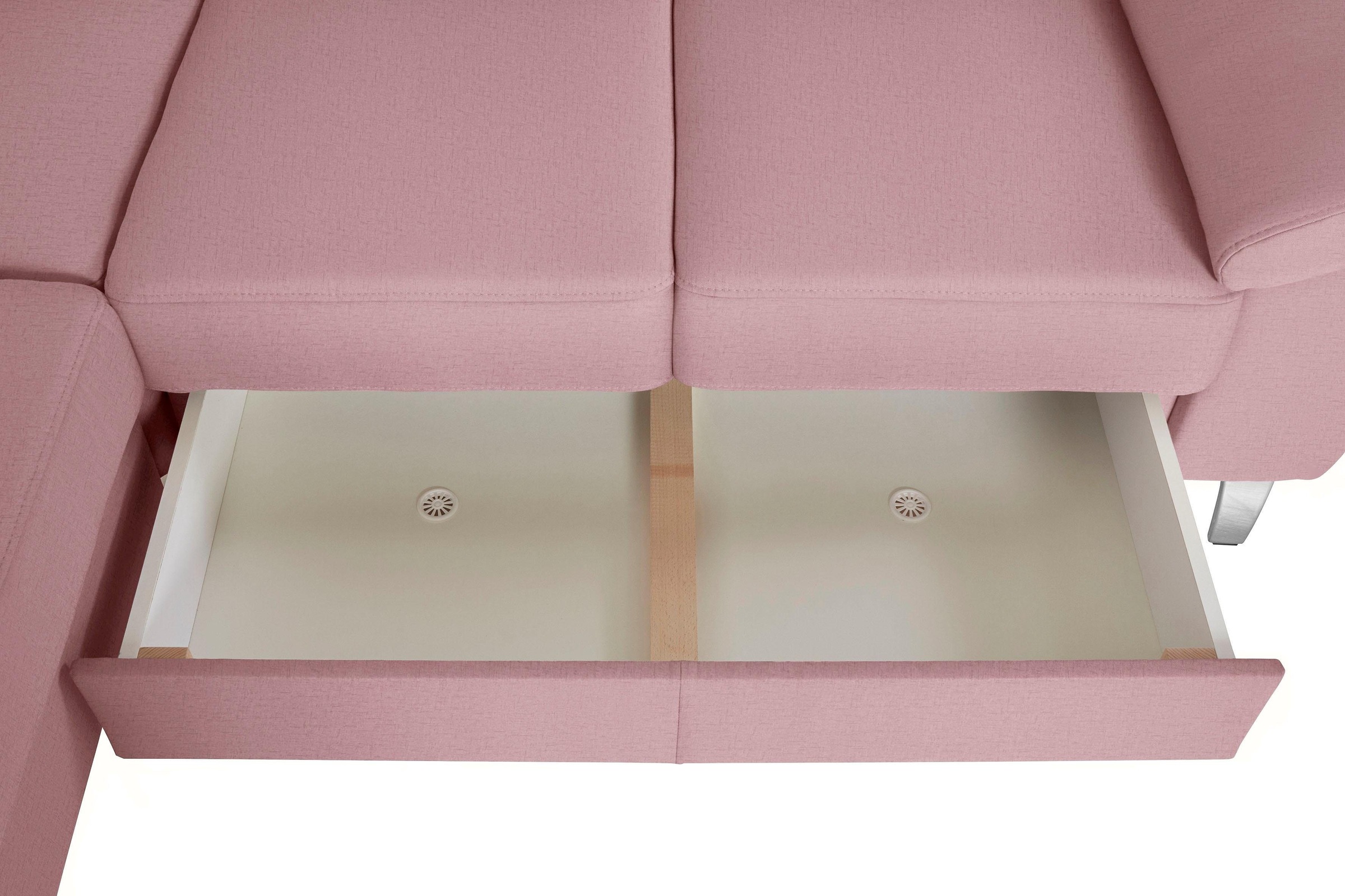 sit&more Ecksofa »Sorano L-Form«, wahlweise mit Bett- und Relaxfunktion, inkl. Bettkasten