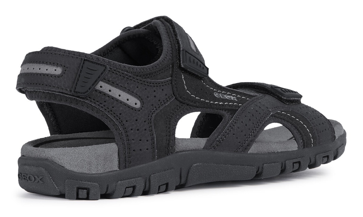 Geox Sandale »UOMO SANDAL STRADA«, Sommerschuh, Klettschuh, Outdoorsandale, im Trekking-Look