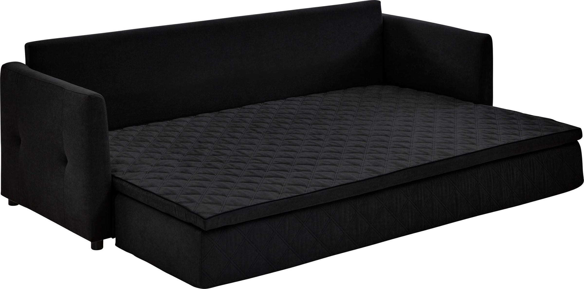 Image of ATLANTIC home collection Schlafsofa, mit Bettfunktion, inklusive Topper mit abnehmbarem Bezug bei Ackermann Versand Schweiz