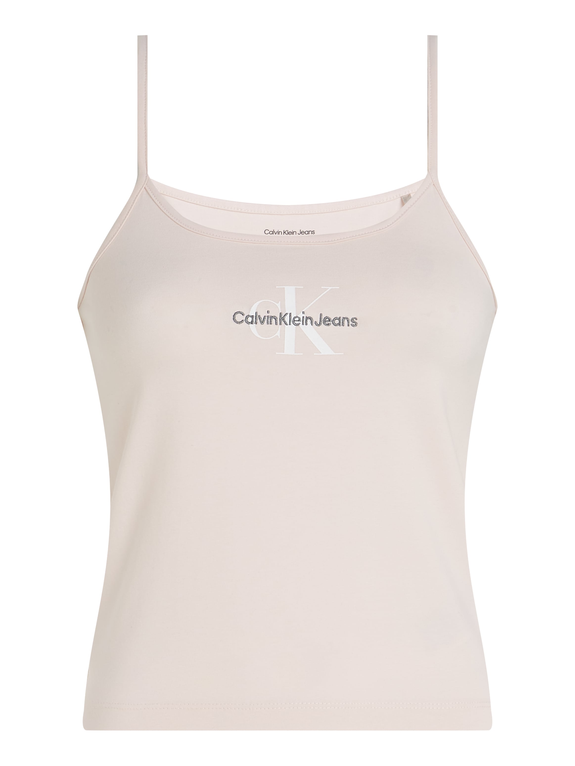 Calvin Klein Jeans T-Shirt »MONOLOGO STRAPPY TANK TOP«, mit Logomarkenpatch