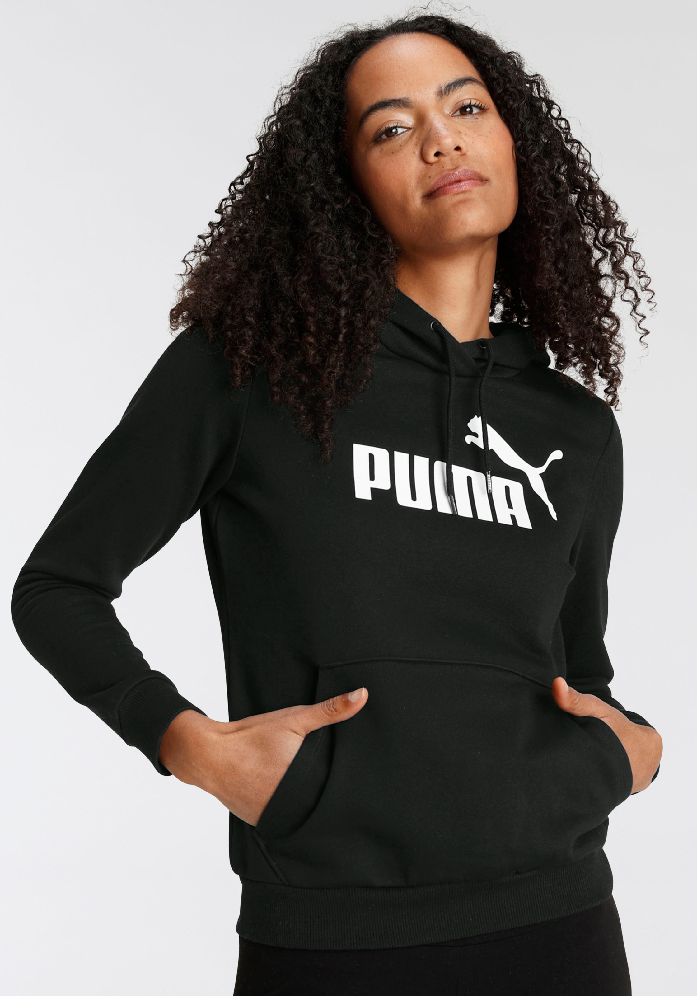 PUMA Kapuzensweatshirt »ESS LOGO HOODIE FL«
