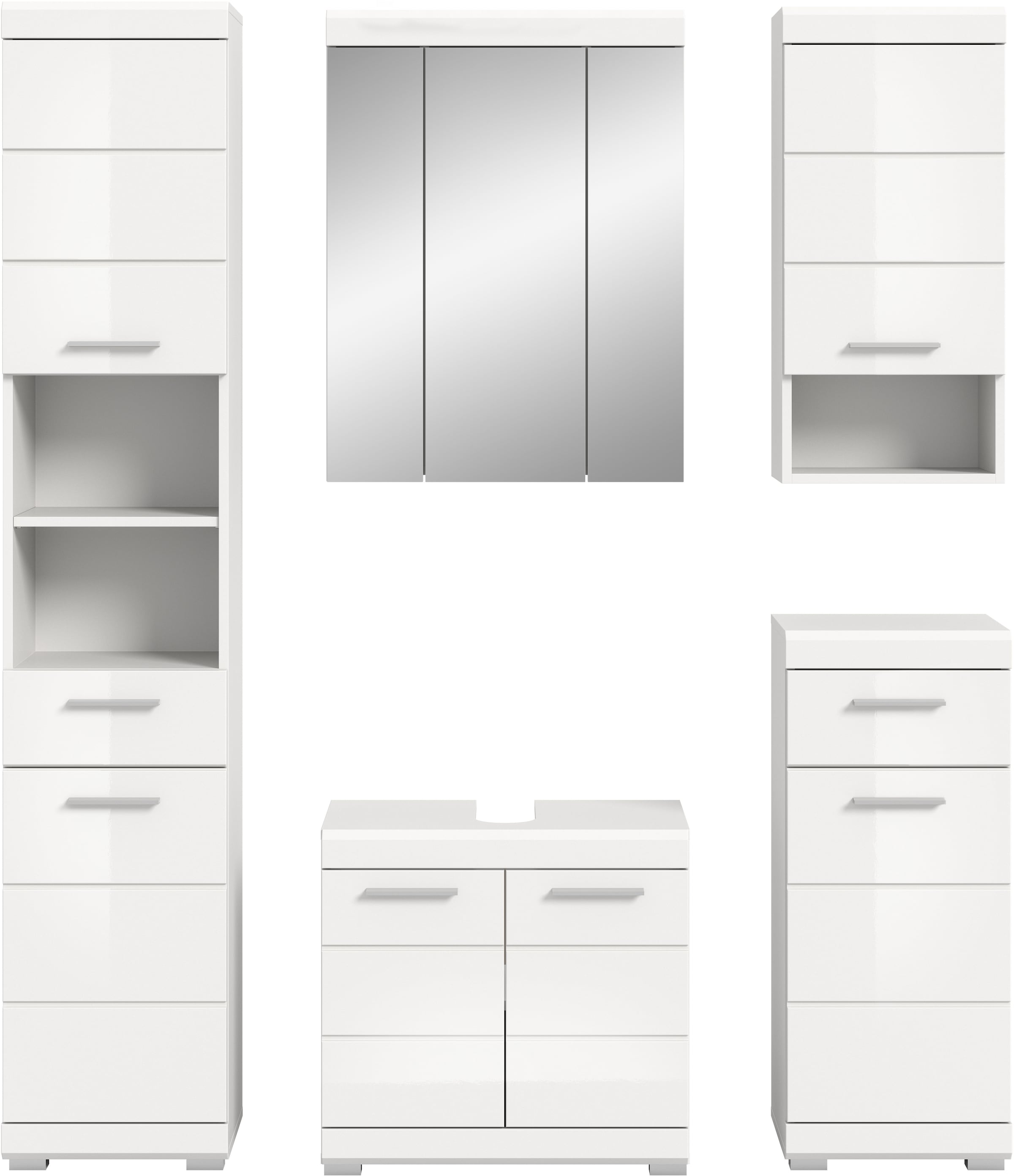 INOSIGN Badmöbel-Set »Siena, 5 teilig, bestehend aus:« Set, TOPSELLER!, 5 Stk. tlg.