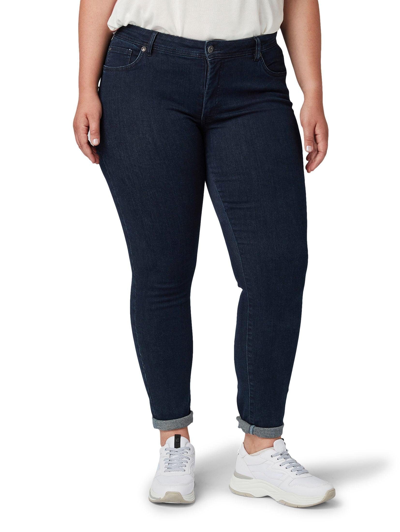 TOM TAILOR PLUS Skinny-fit-Jeans, in klassischer 5- Pocket- Form