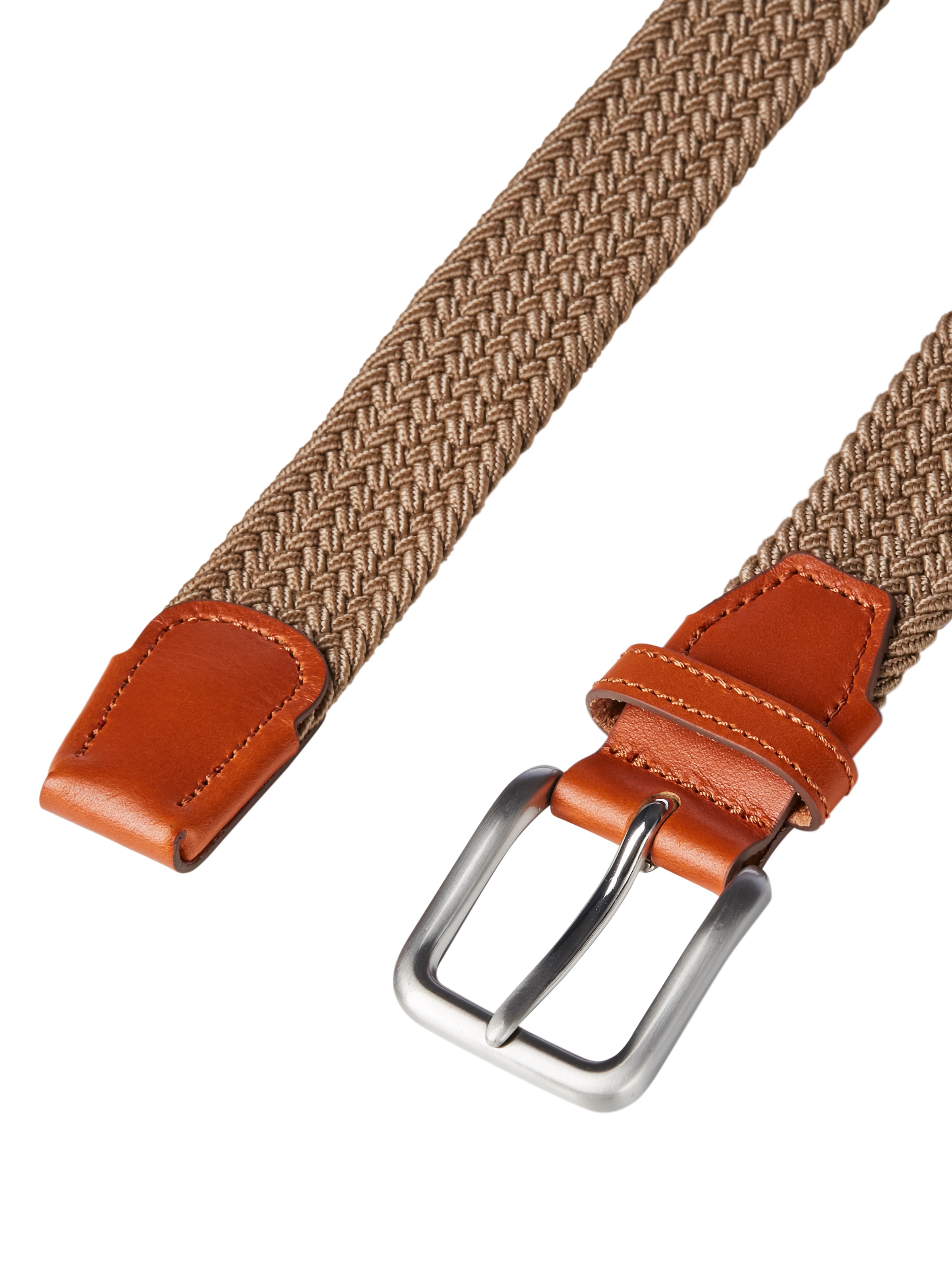 Jack & Jones Stretchgürtel »JACSPRING WOVEN BELT NOOS« Materialmix, verschiedene Längen