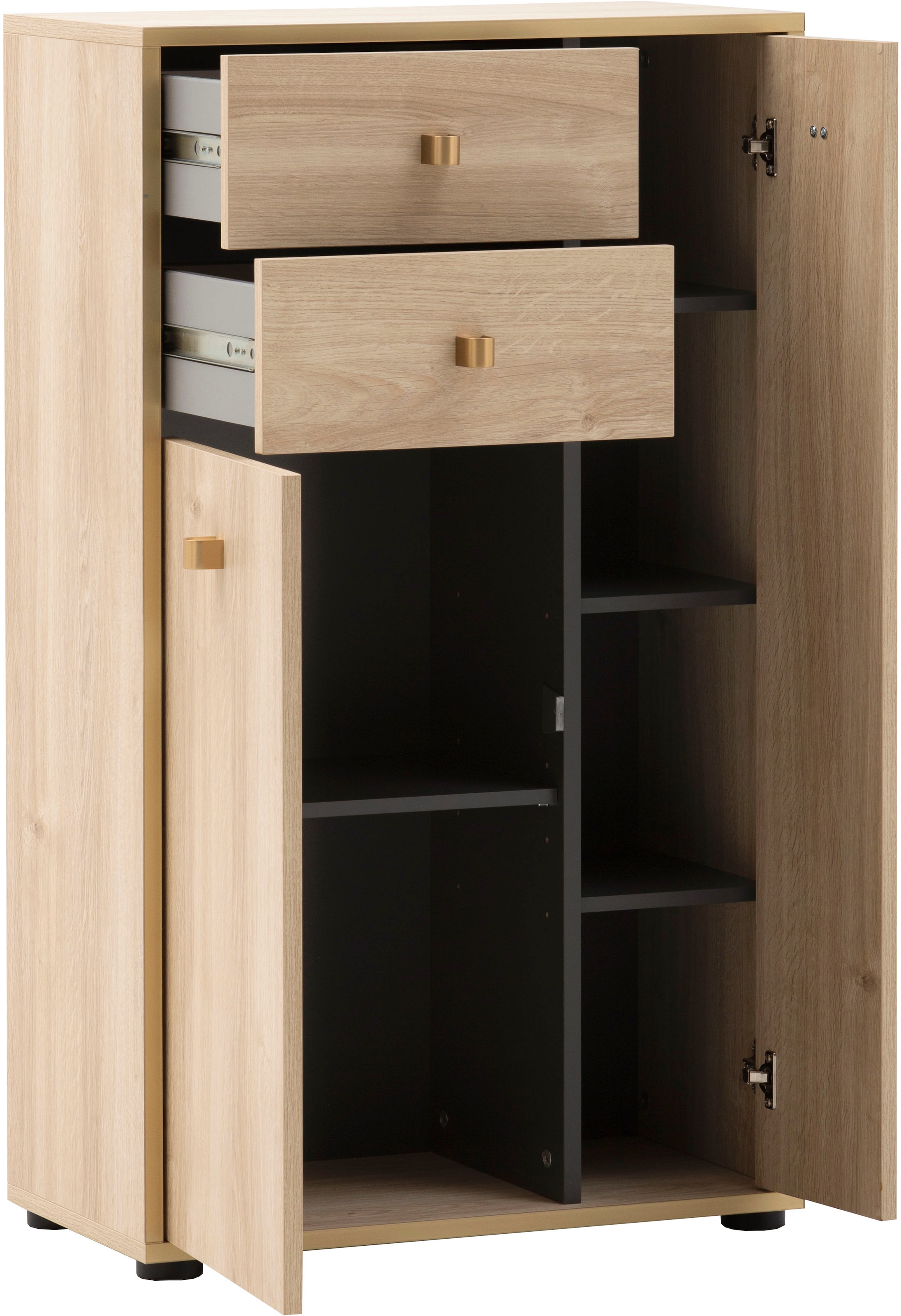 Schildmeyer Buffet haut »Flora, Breite 60,2 cm« 1 cuis tlg. Made in Germany