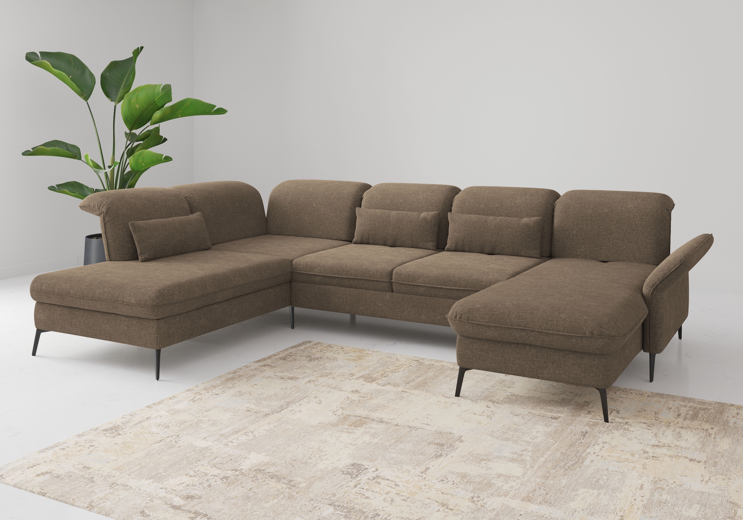 Image of sit&more Wohnlandschaft "Emely, inkl. Sitztiefenverstellung"