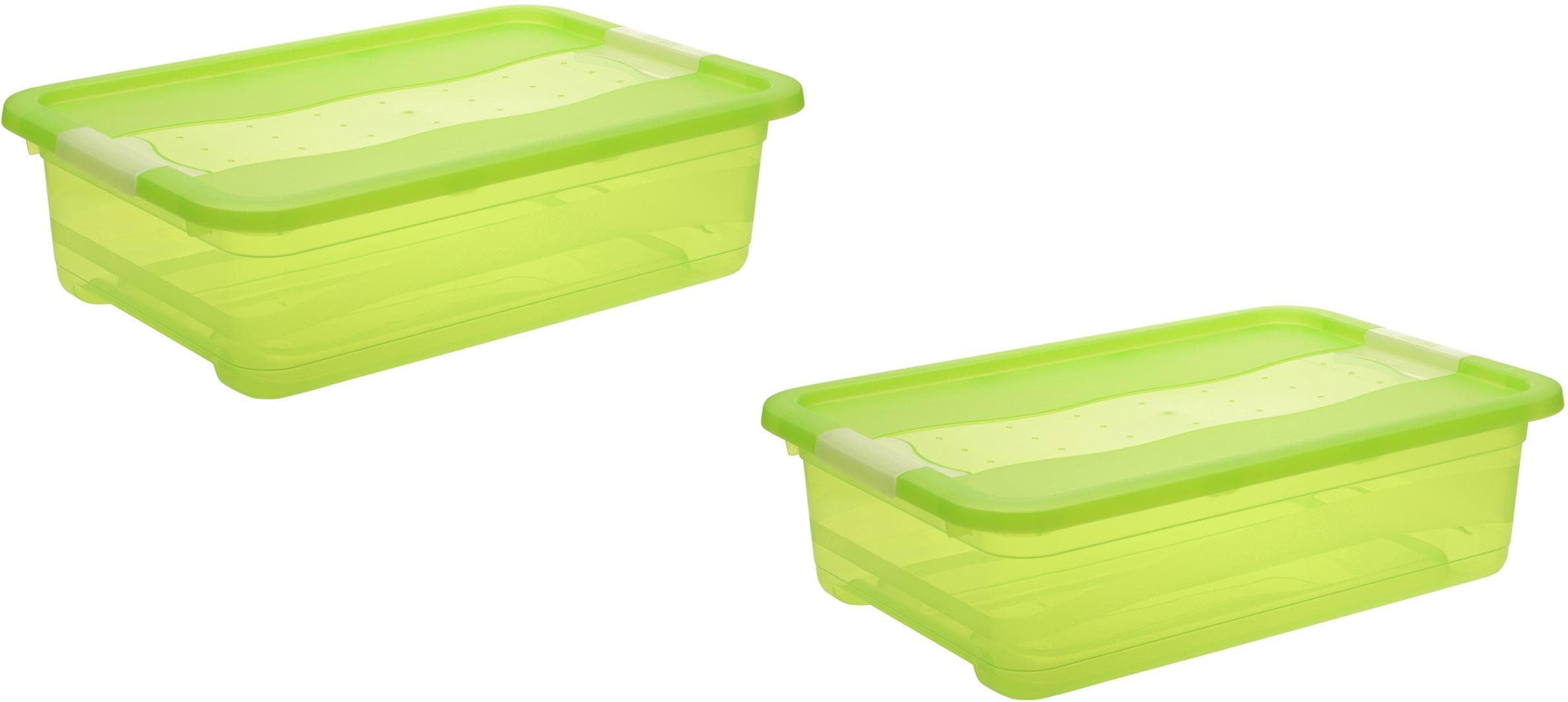 Image of keeeper Organizer "cornelia" Aufbewahrungsbox, 28 L, mit Deckel, Schiebeverschluss