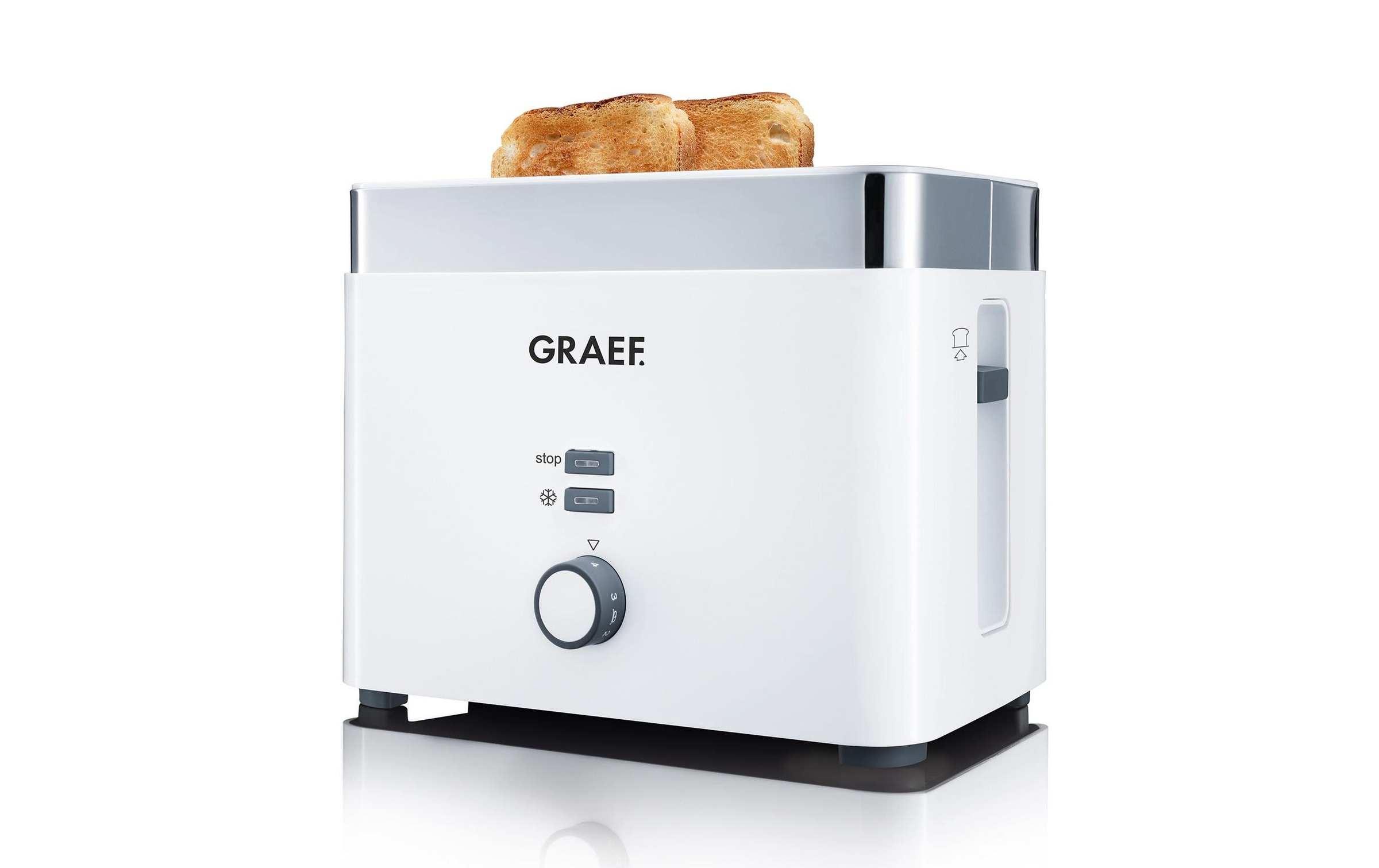 Graef Grille-pain »TO 61 2-Schlitz 1000 W« 1000 W