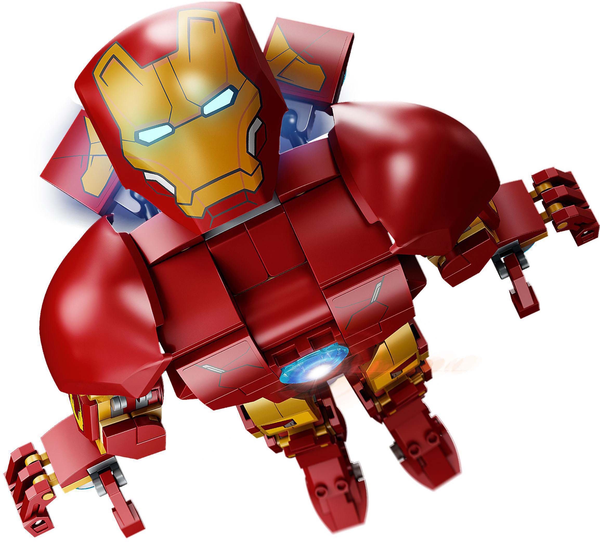 LEGO® Konstruktionsspielsteine »Iron Man Figur (76206), LEGO® Marvel«, (381 St.)