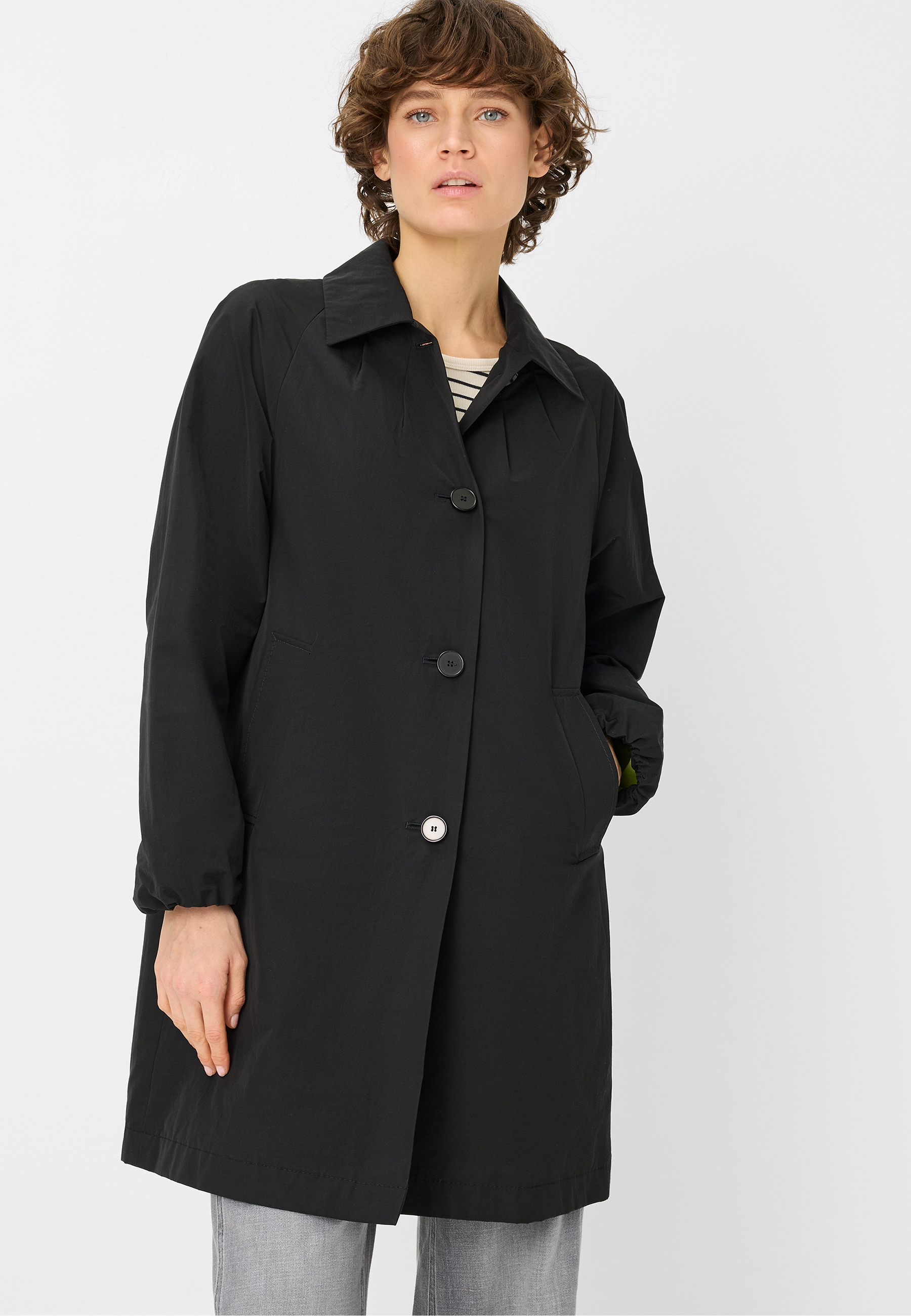 Image of Fuchs Schmitt Kurzmantel Baumwollmix, Regular Fit, Leistentaschen