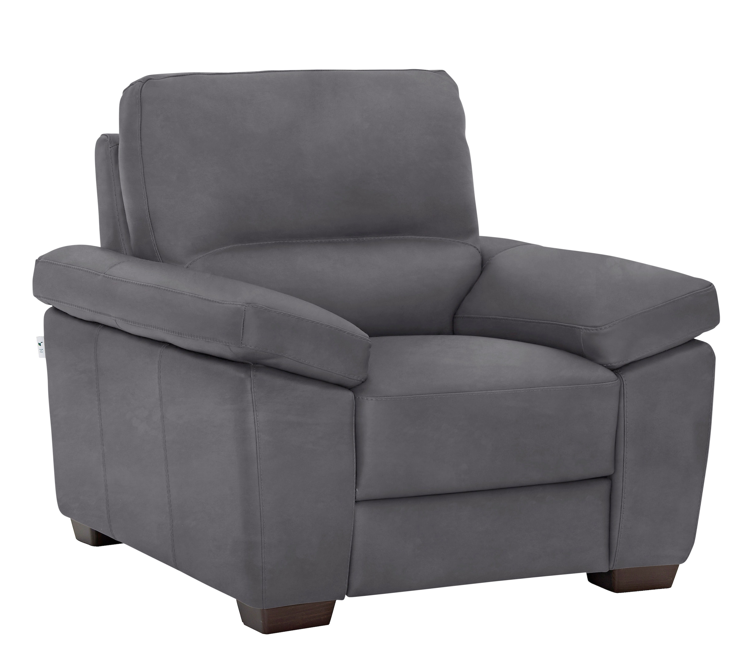 CALIA ITALIA Fauteuil »Gaia, in edlem Design und mit erstklassigem Sitzkomfort« aus pflegeleichtem Luxus-Microfaser Ginevra Hydro Care