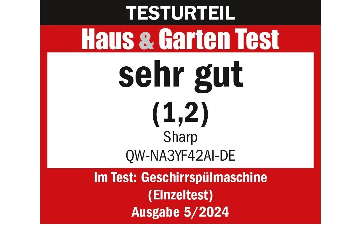 Sharp Standgeschirrspüler »QW-NA3YF42AI-CH«