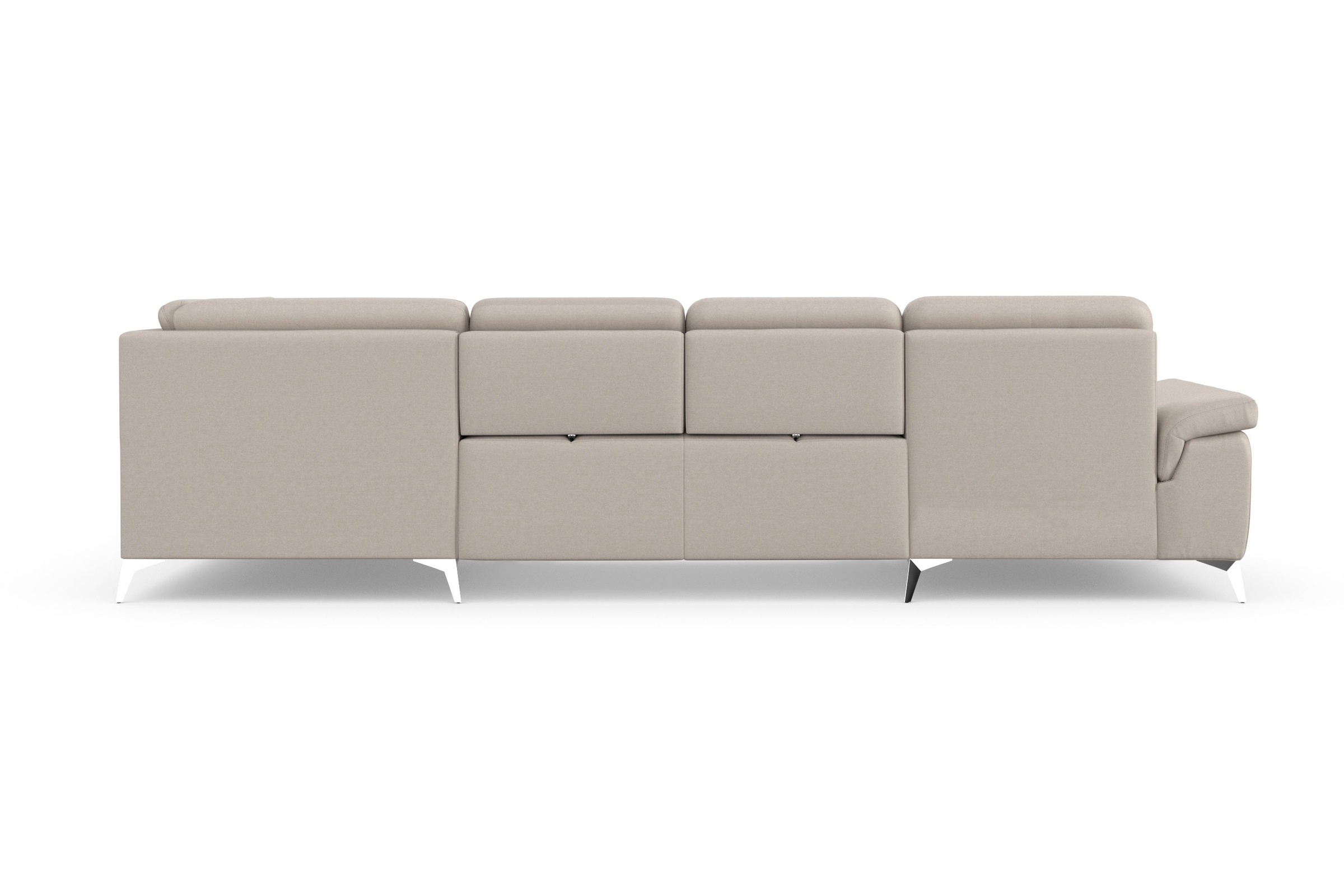 sit&more Wohnlandschaft »Padua U-Form« inklusive Sitztiefenverstellung, Armteilfunktion und Federkern