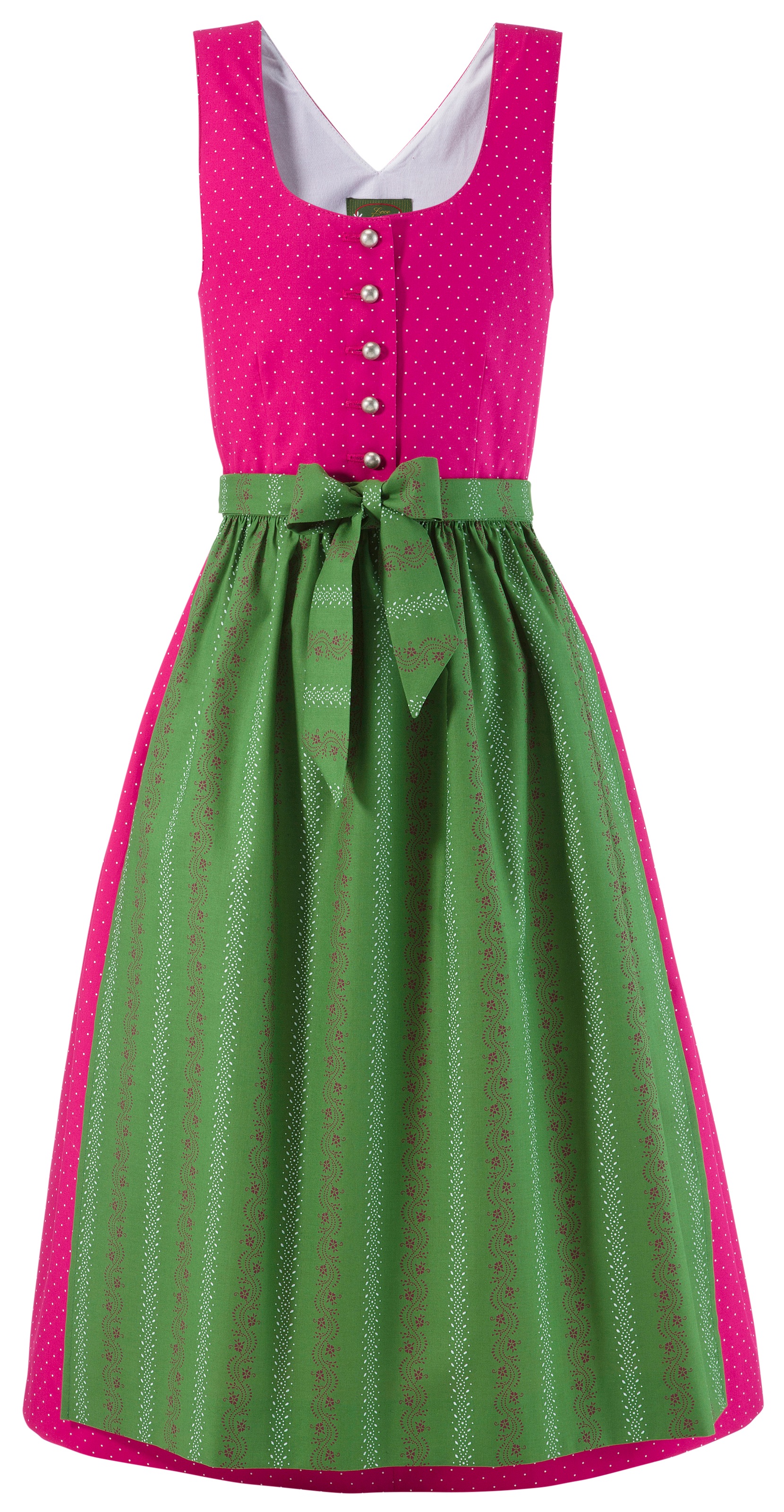 Dirndl 2tlg. Kinder in weicher Baumwollqualität