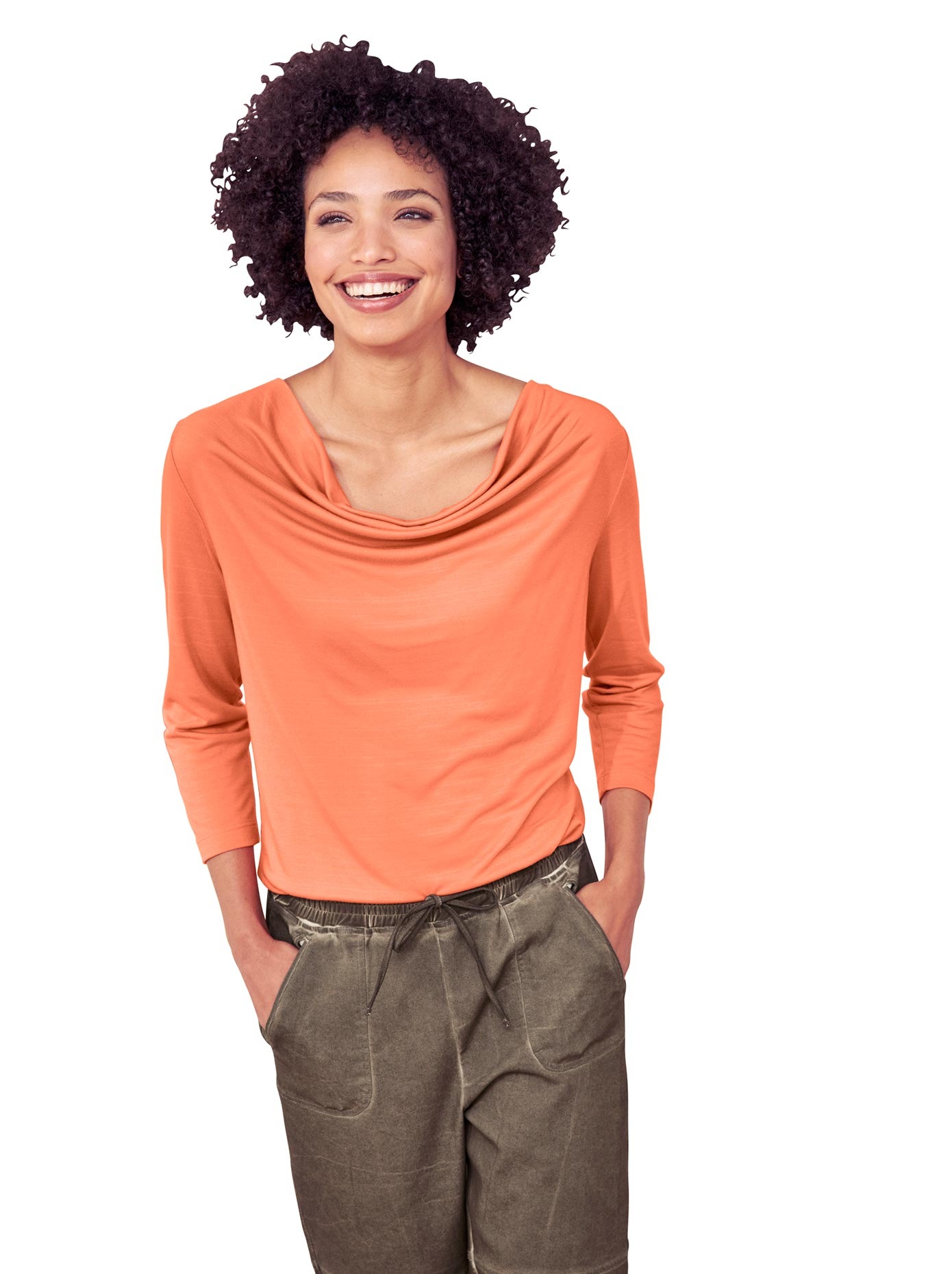 Image of LINEA TESINI by Heine Wasserfallshirt »Wasserfallshirt«, (1 tlg.) bei Ackermann Versand Schweiz