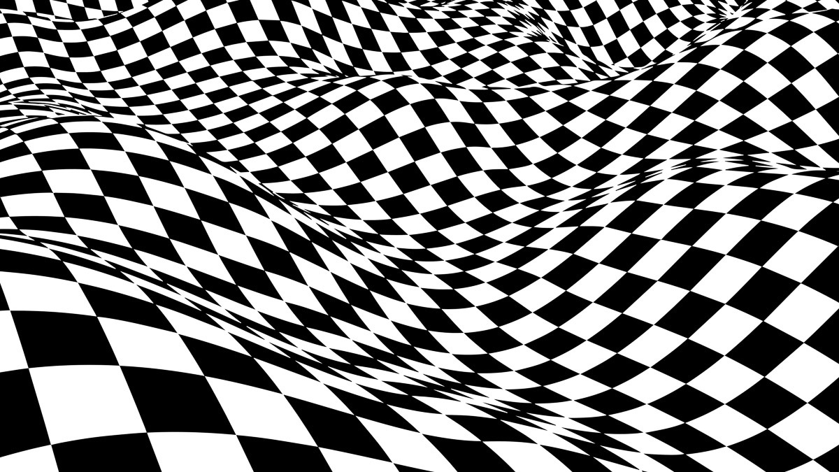 Image of Papermoon Fototapete "Abstrakt Schwarz Weiss"