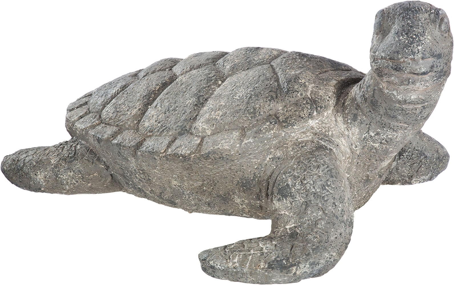 Image of GILDE Skulptur "Figur Schildkröte Lentille"