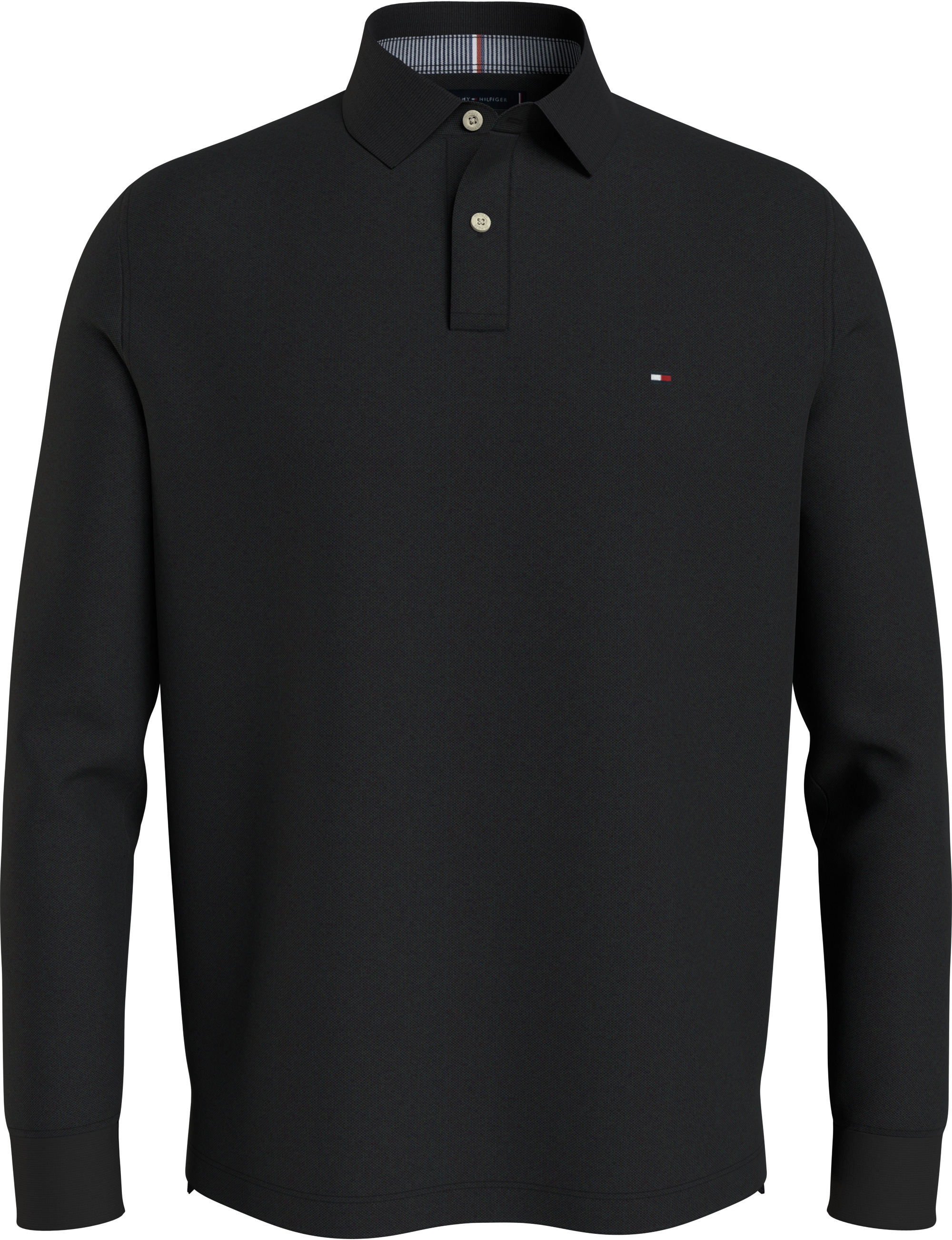 Tommy Hilfiger Big & Tall Langarm-Poloshirt »BT-1985 REGULAR LS POLO-B«, in Grossen Grössen