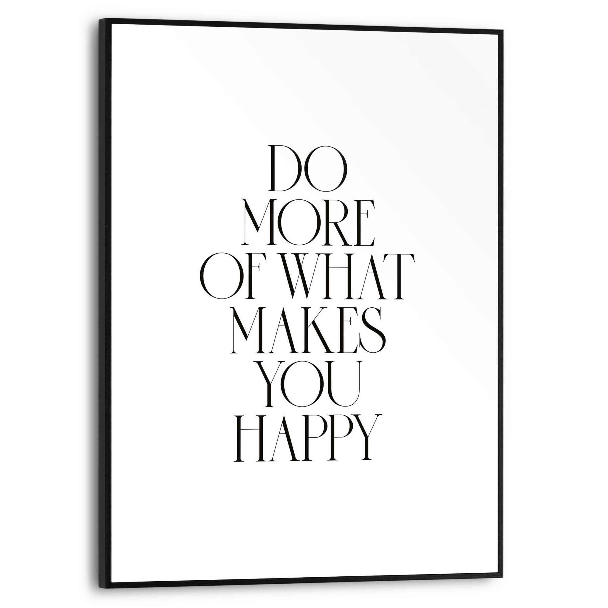 Image of Reinders Bild mit Rahmen "More Happiness"