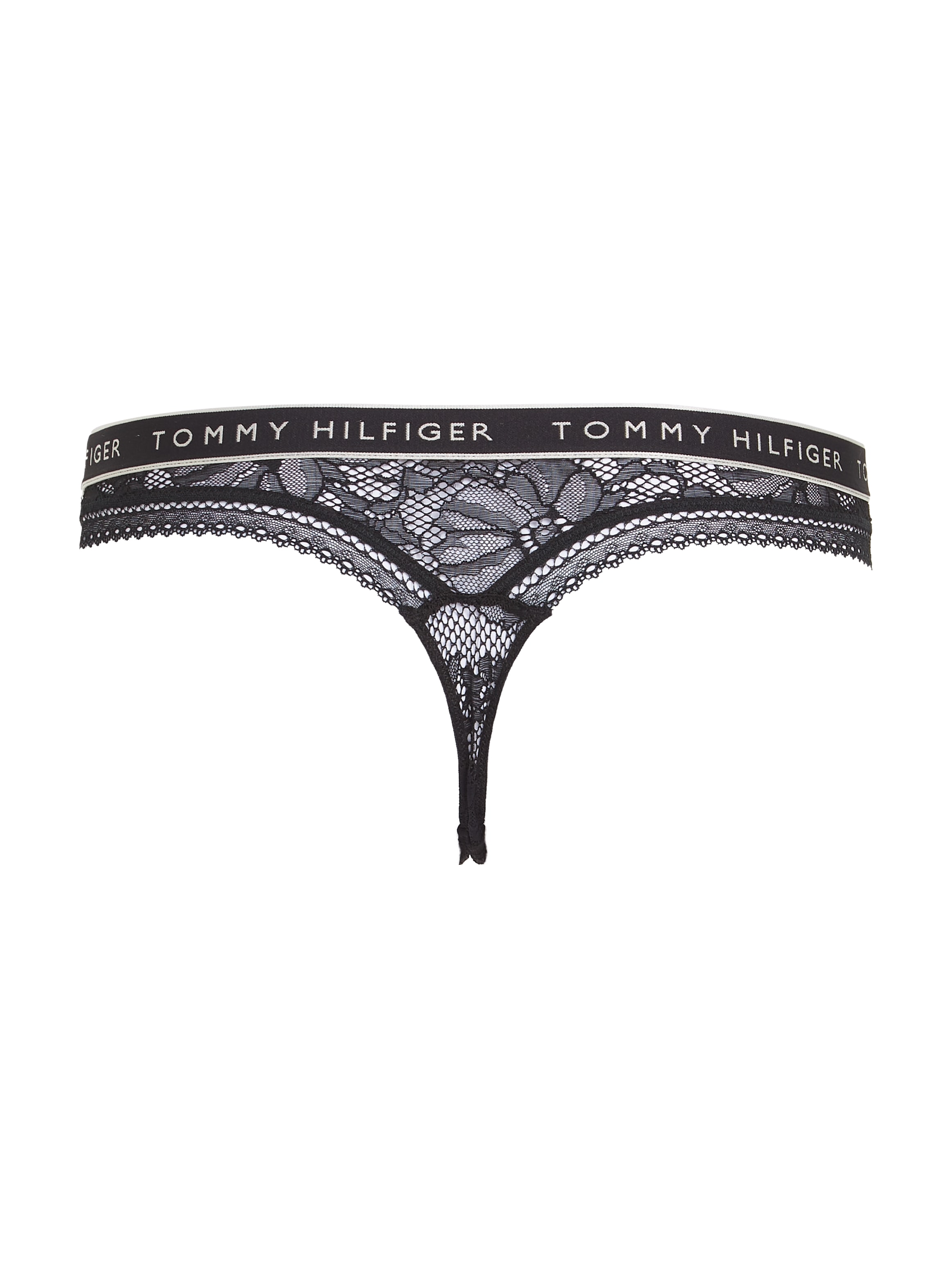 Tommy Hilfiger Underwear Slip »THONG«, mit Spitze und Logobund