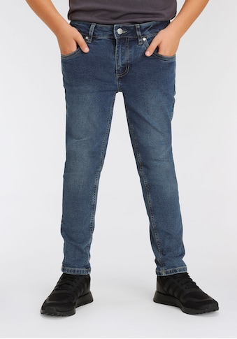 Stretch-Jeans »für Jungen«, mit schmalem Bein