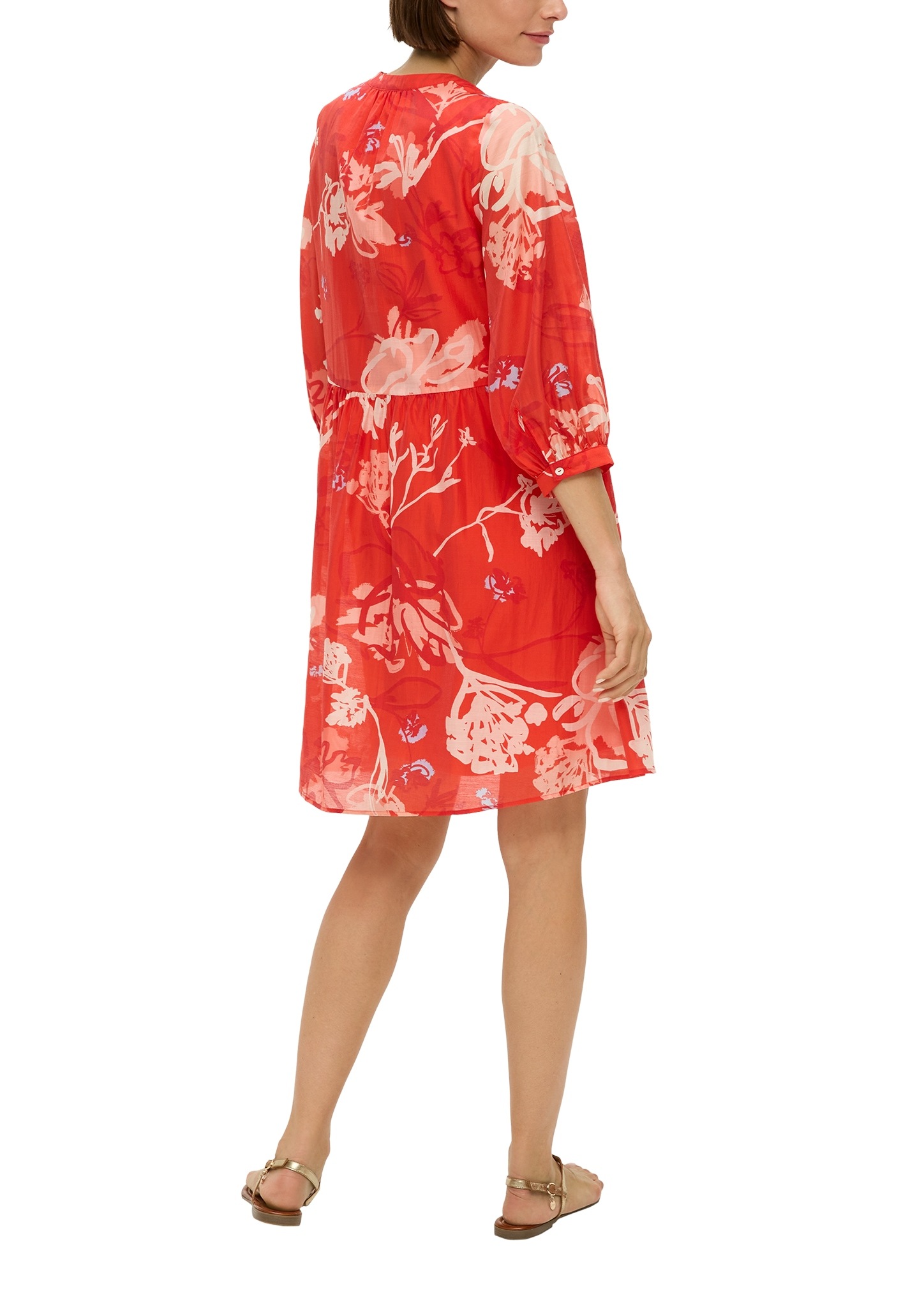 s.Oliver BLACK LABEL Sommerkleid, mit All-Over Print